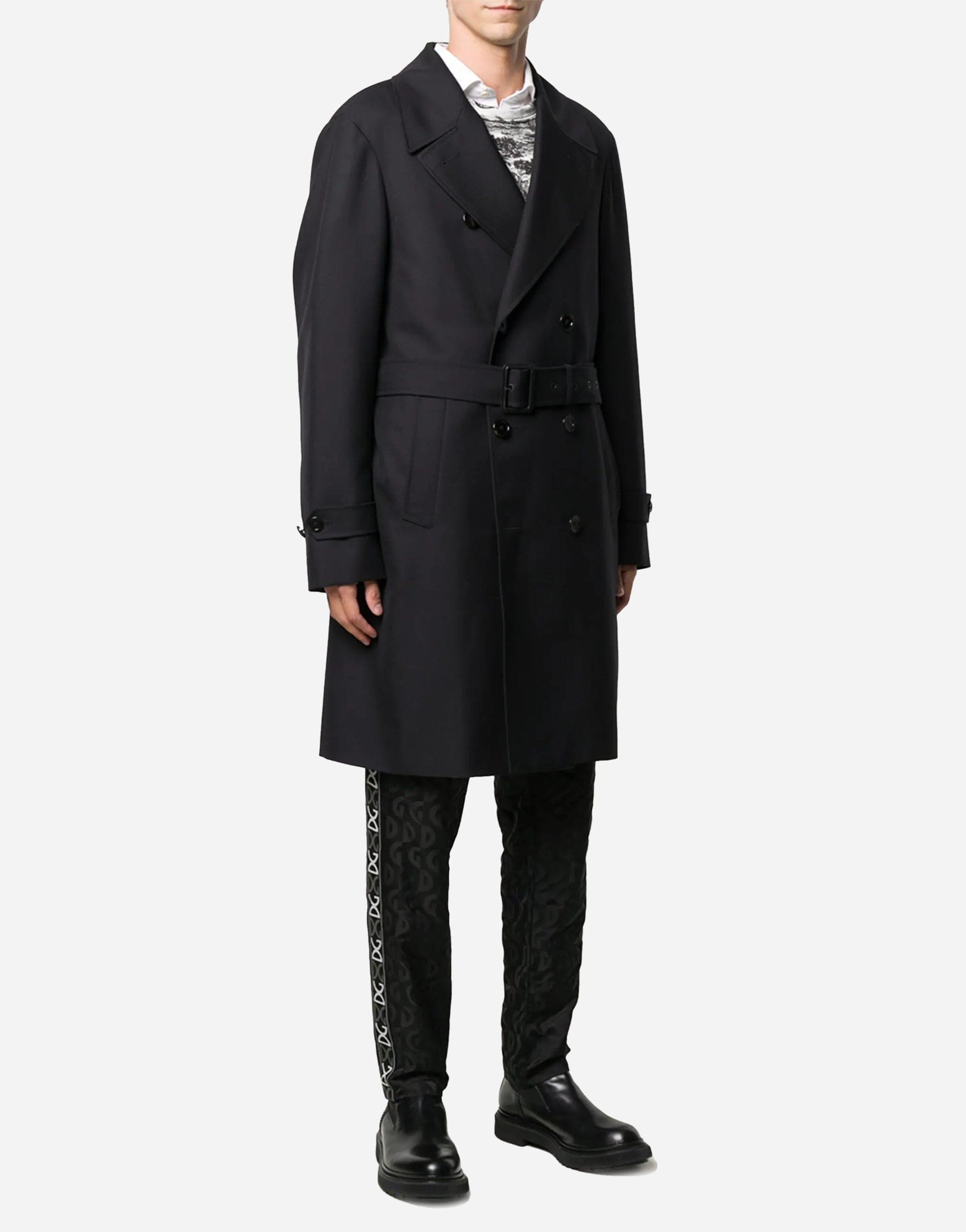 Dolce 
Gabbana Belted Trench Coat