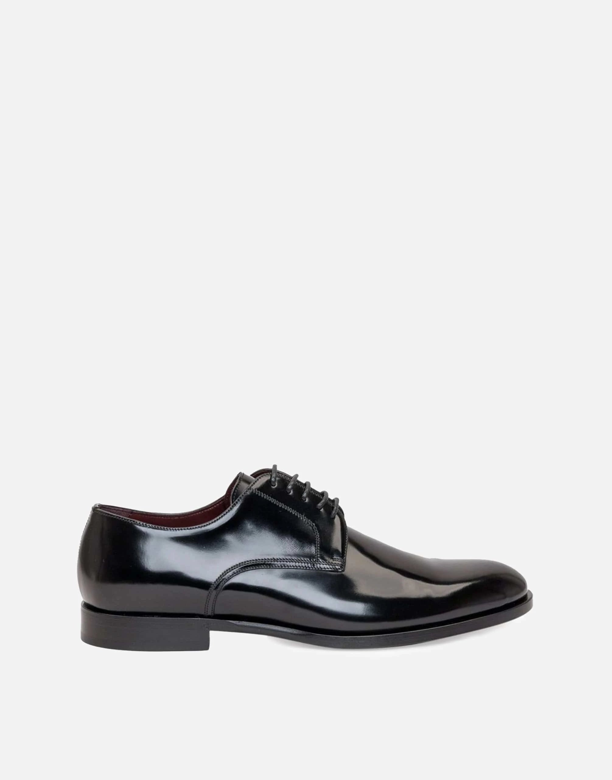 Dolce 
Gabbana Black Derby Shoes