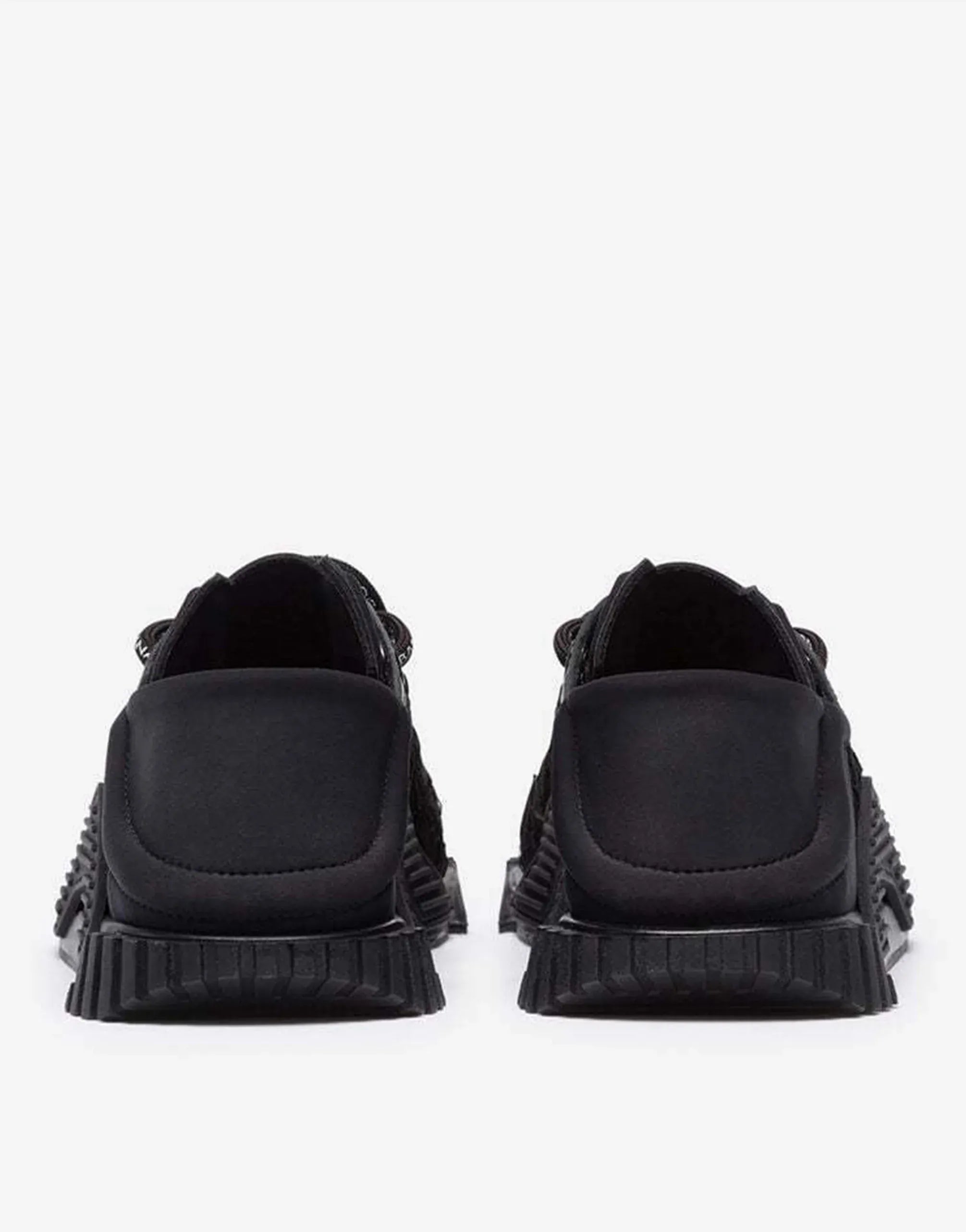 Dolce 
Gabbana Black NS1 Mixed-Materials Sneakers