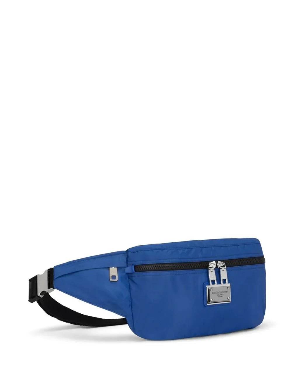 Dolce 
Gabbana Blue Logo-Plaque Belt Bag