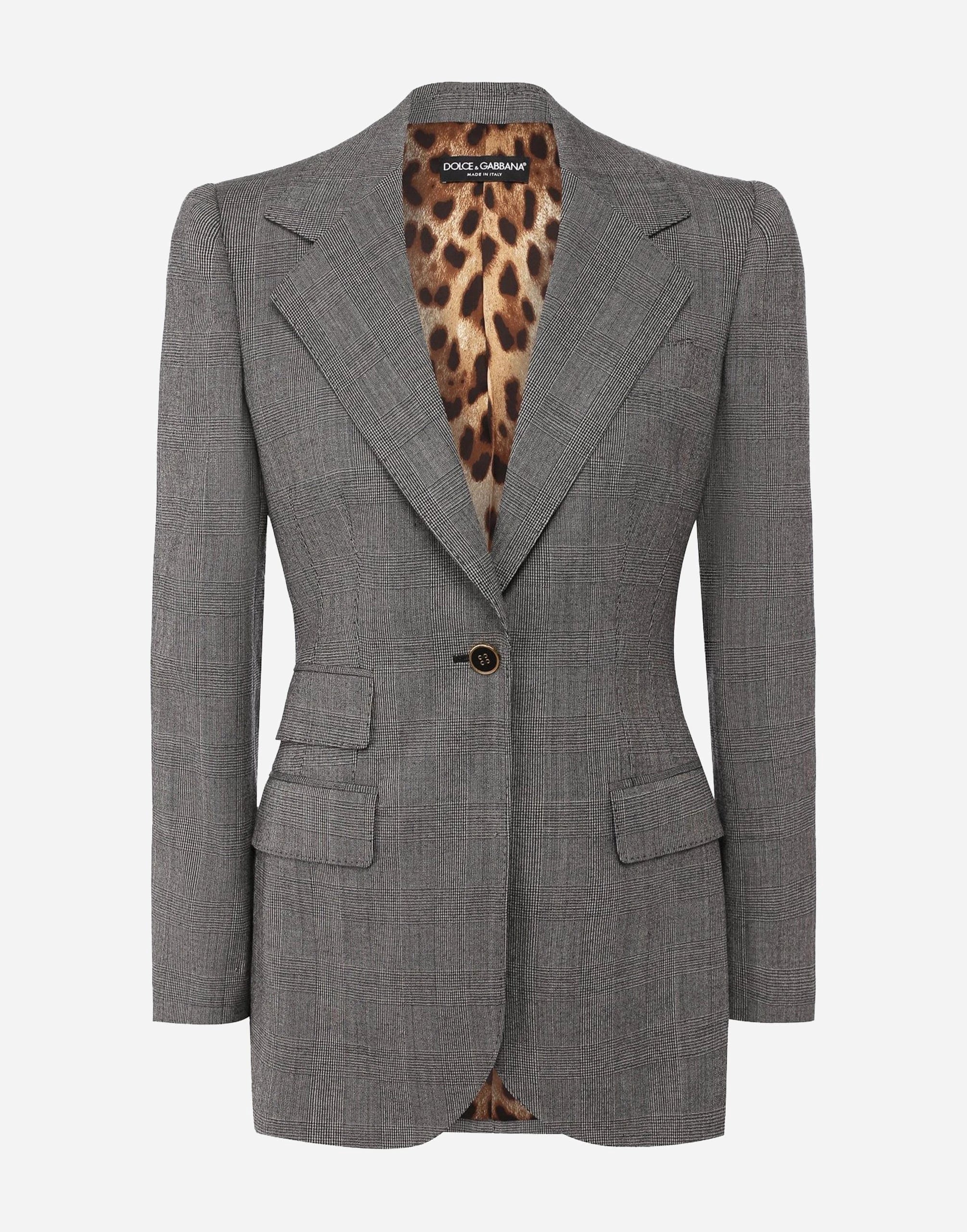 Dolce 
Gabbana Buttoned Long-Sleeve Blazer