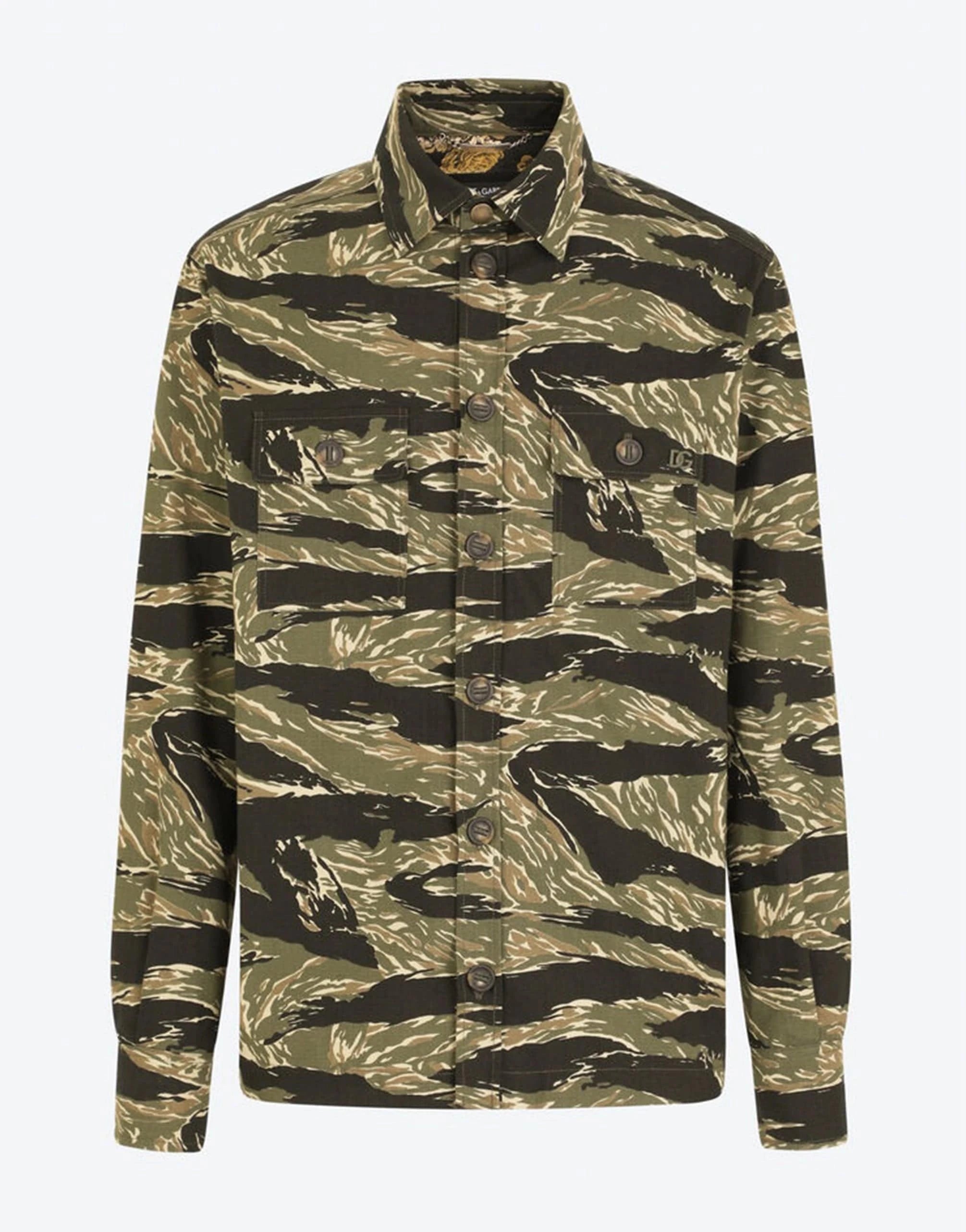 Dolce 
Gabbana Camo-Print Jacket