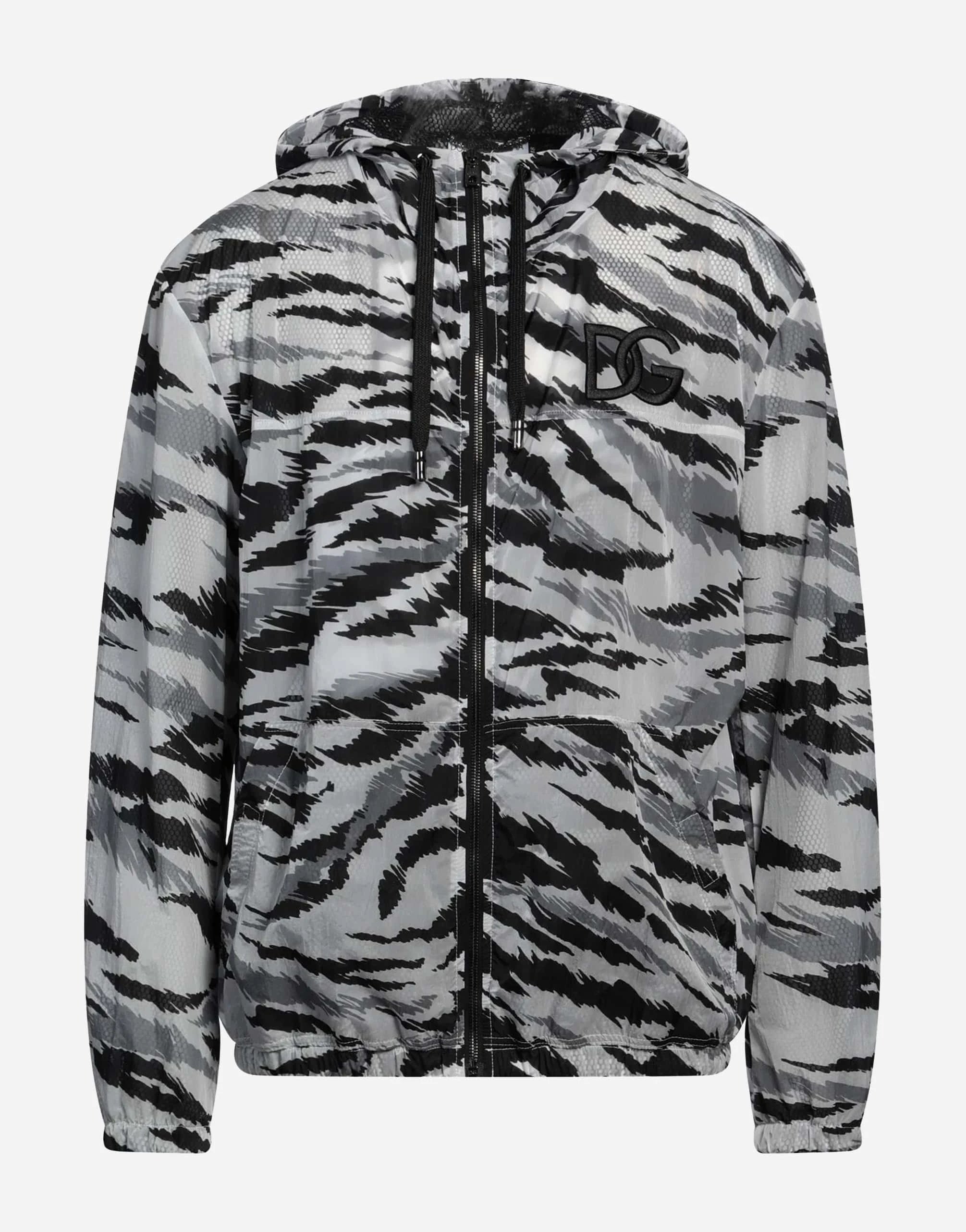 Dolce 
Gabbana Camouflage-Print Hooded Sweatshirt