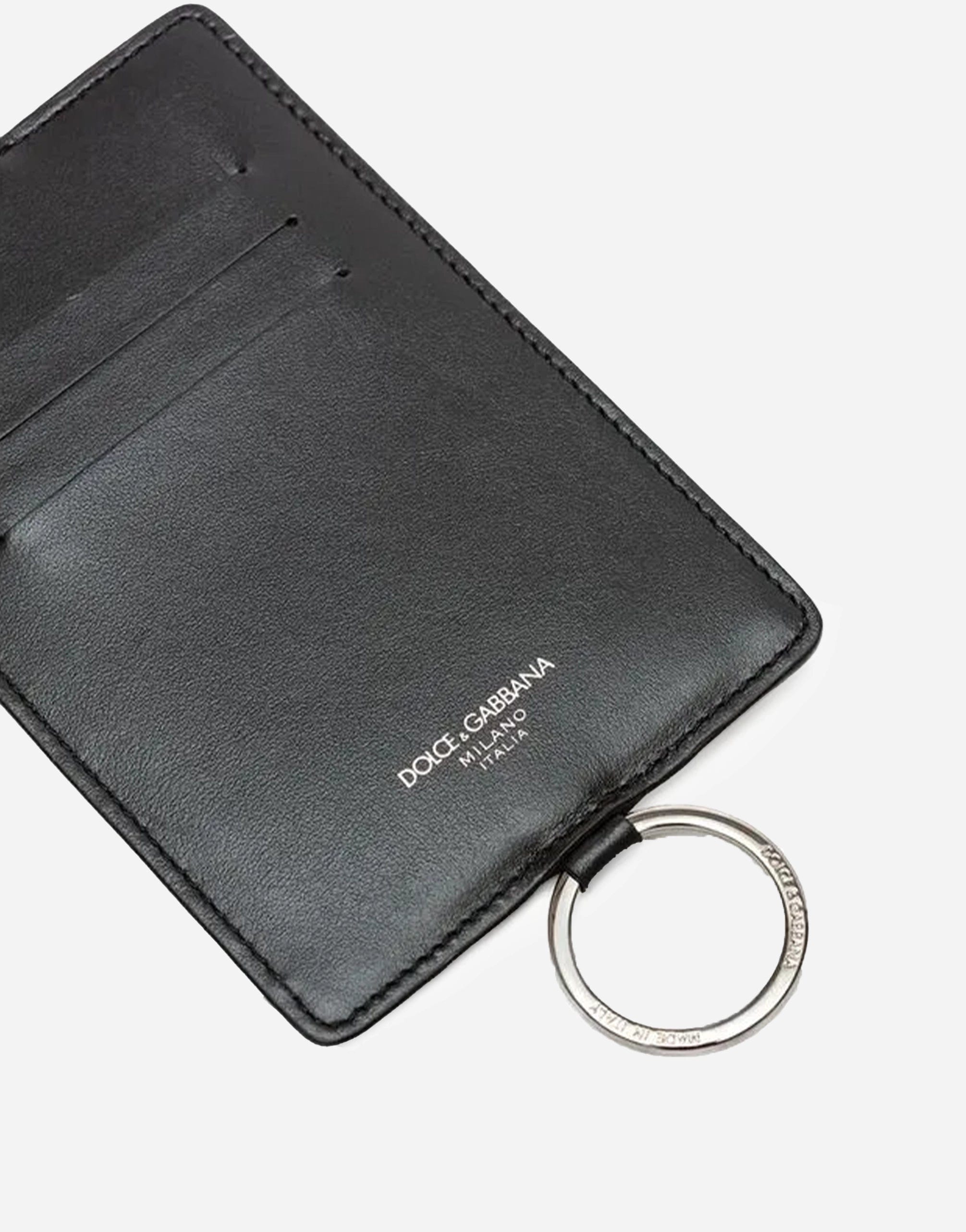 Dolce 
Gabbana Cardholder Leather Lanyard