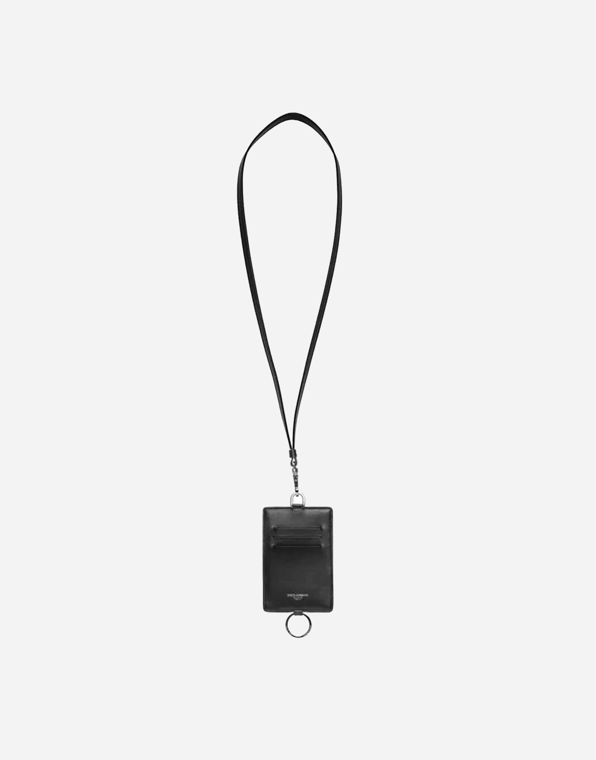 Dolce 
Gabbana Cardholder Leather Lanyard