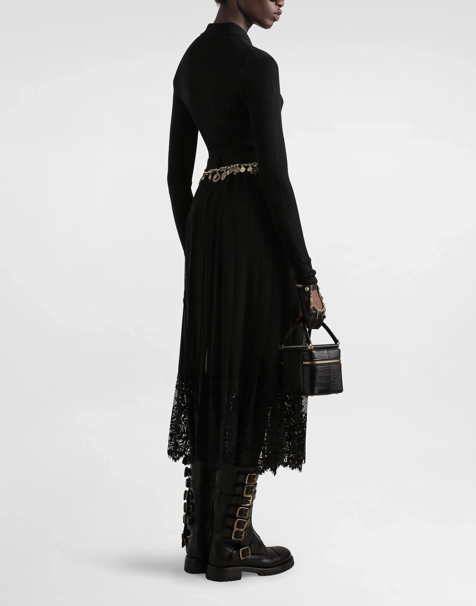 Dolce 
Gabbana Cashmere Polo Sweater