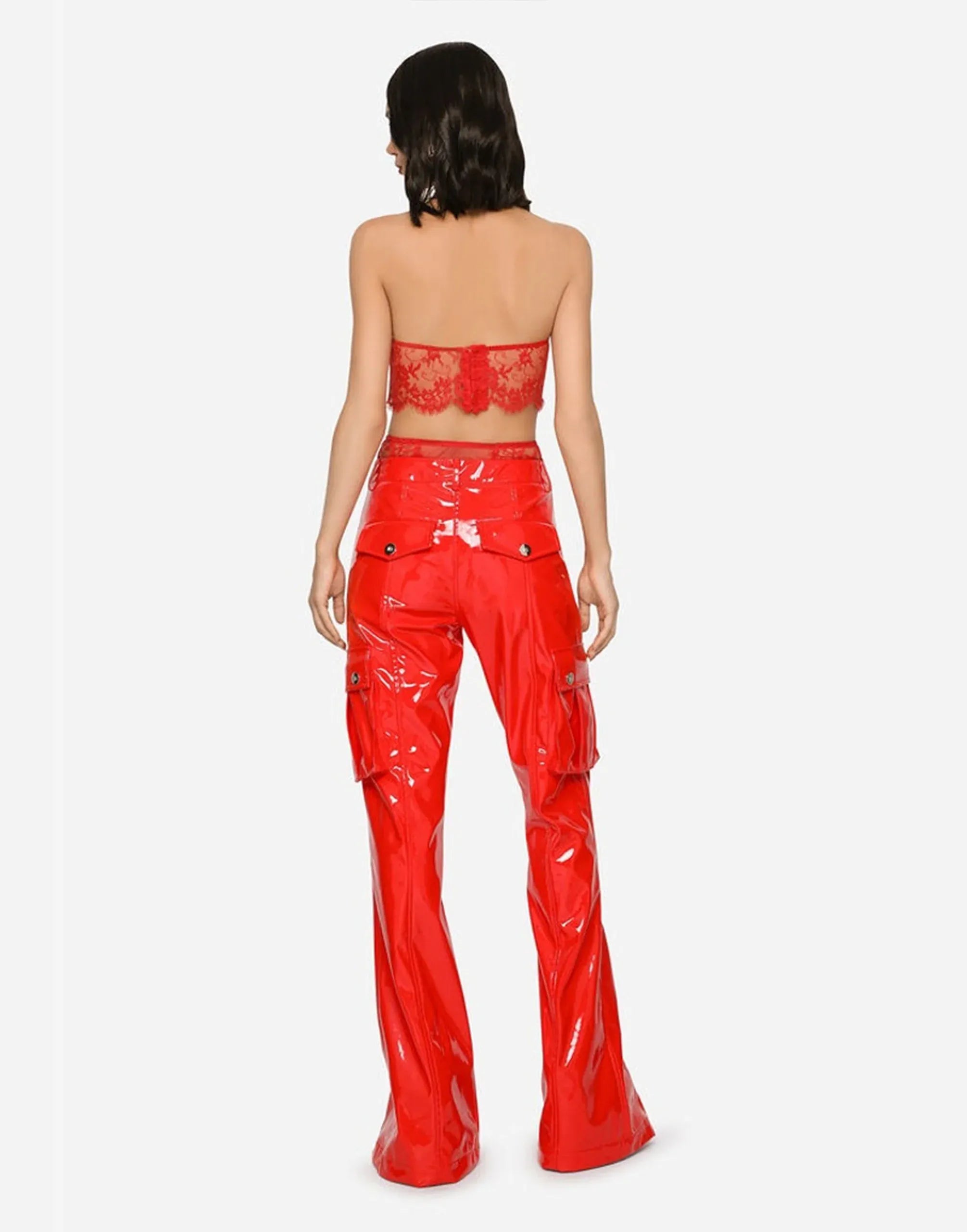 Dolce 
Gabbana Coated Fabric Cargo Pants