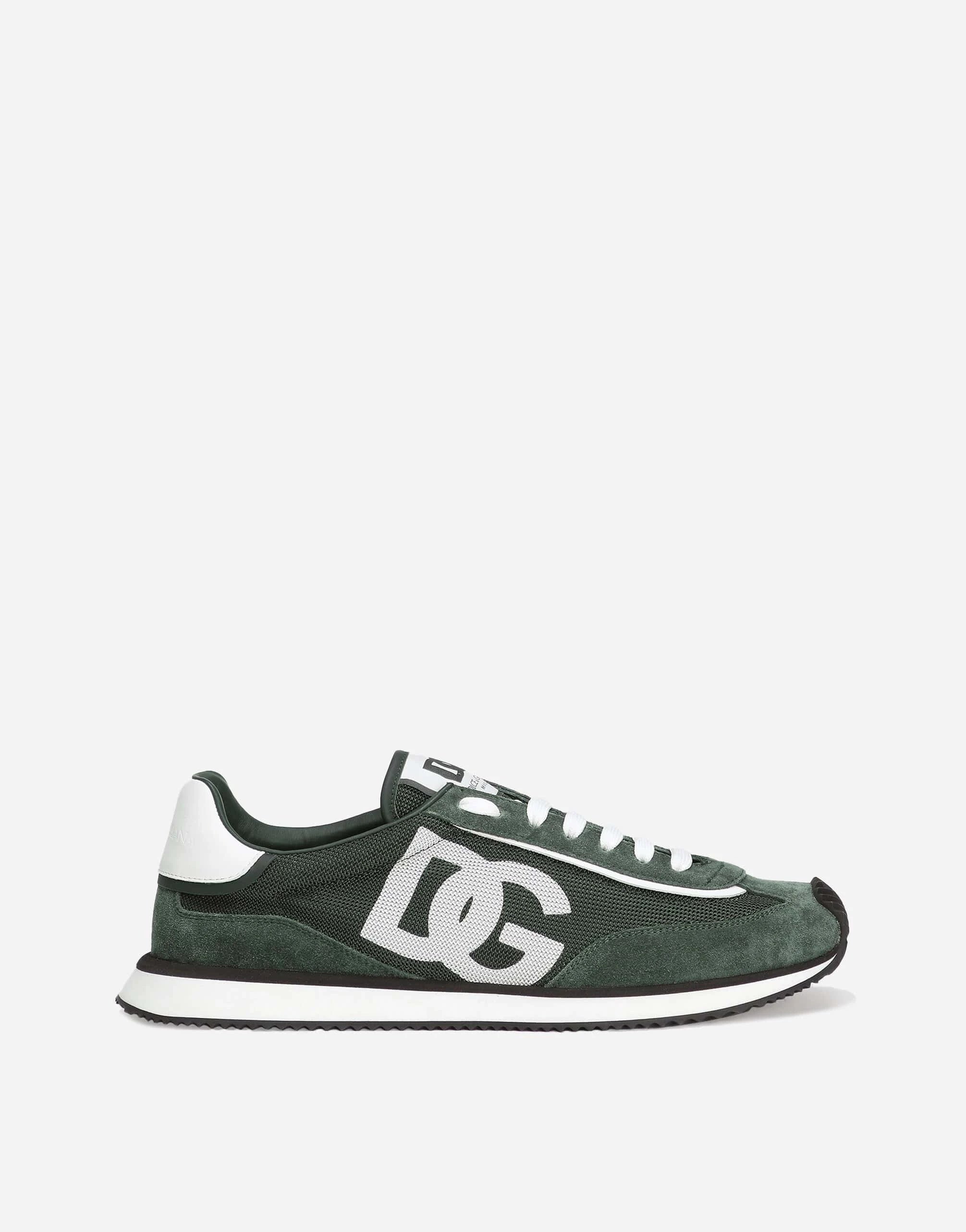 Dolce 
Gabbana DG CUSHION Mixed-Material Sneakers