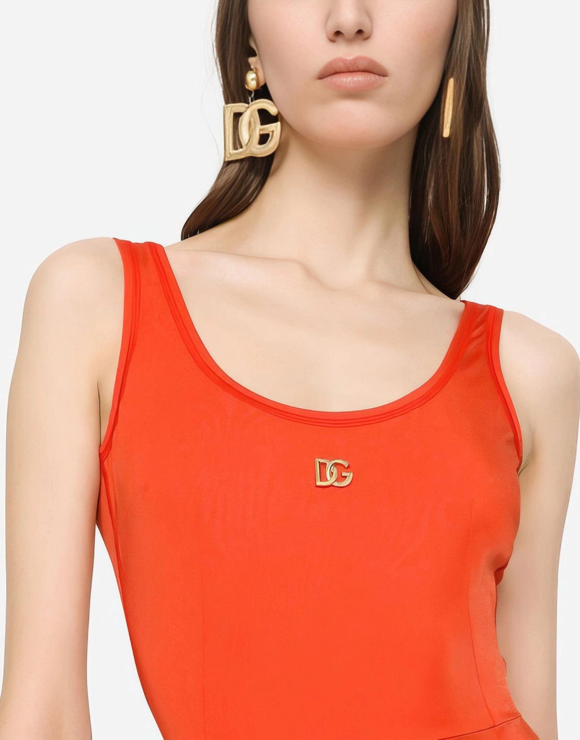 Dolce 
Gabbana DG Logo Jersey Jumpsuit