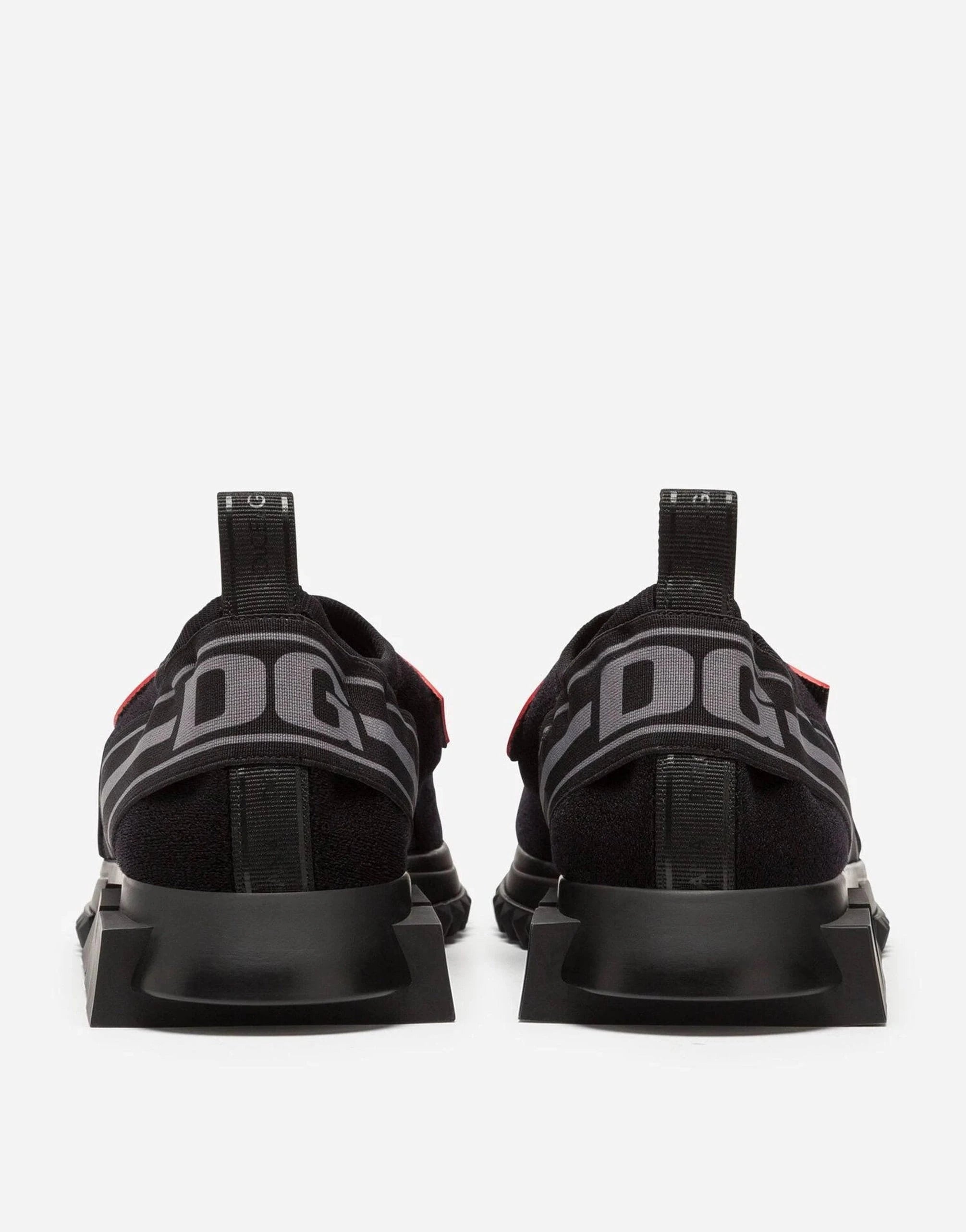 Dolce 
Gabbana DG Logo Patch Sorrento Slip-On Sneakers