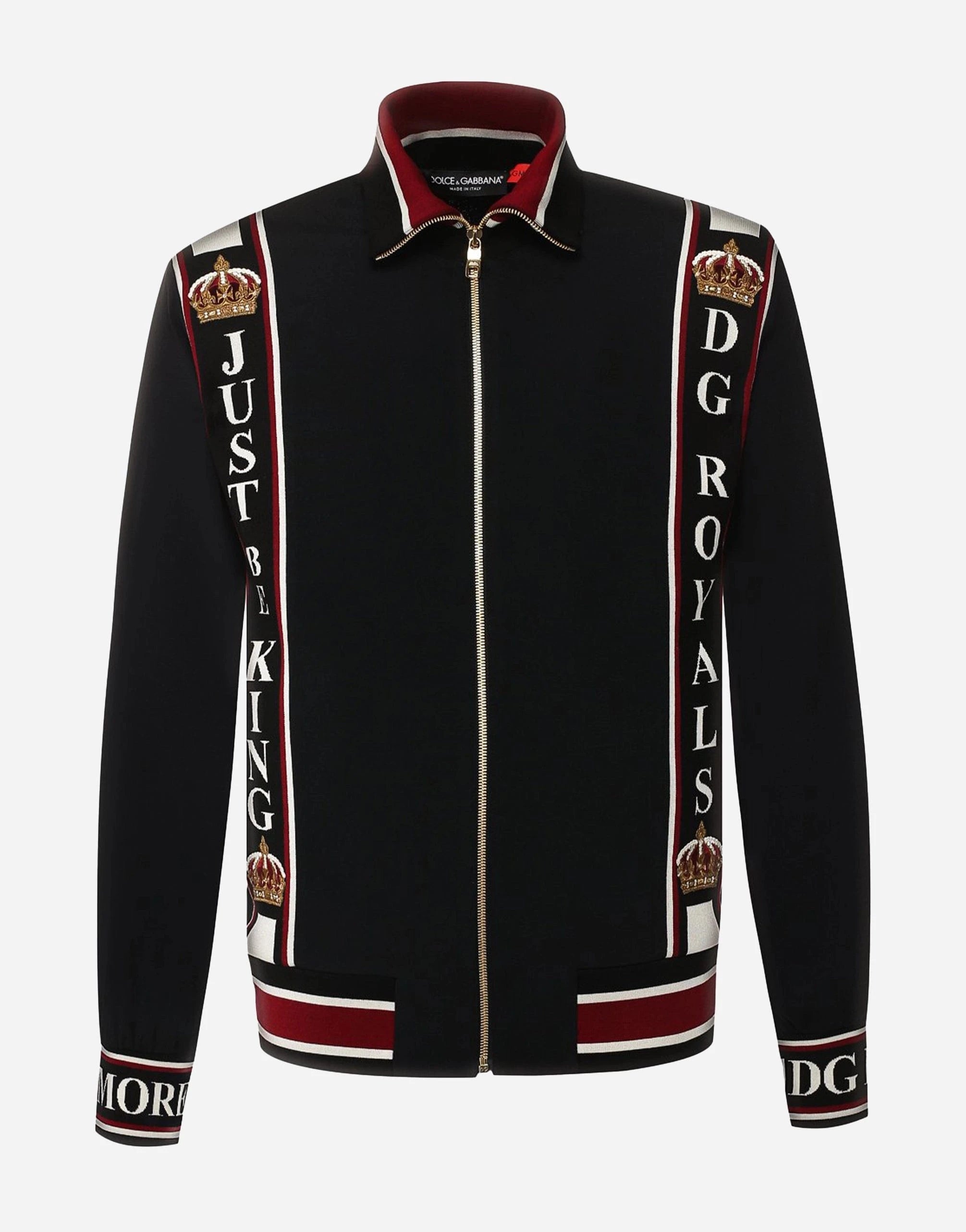 Dolce 
Gabbana DG Royals Zip-Up Sweatshirt