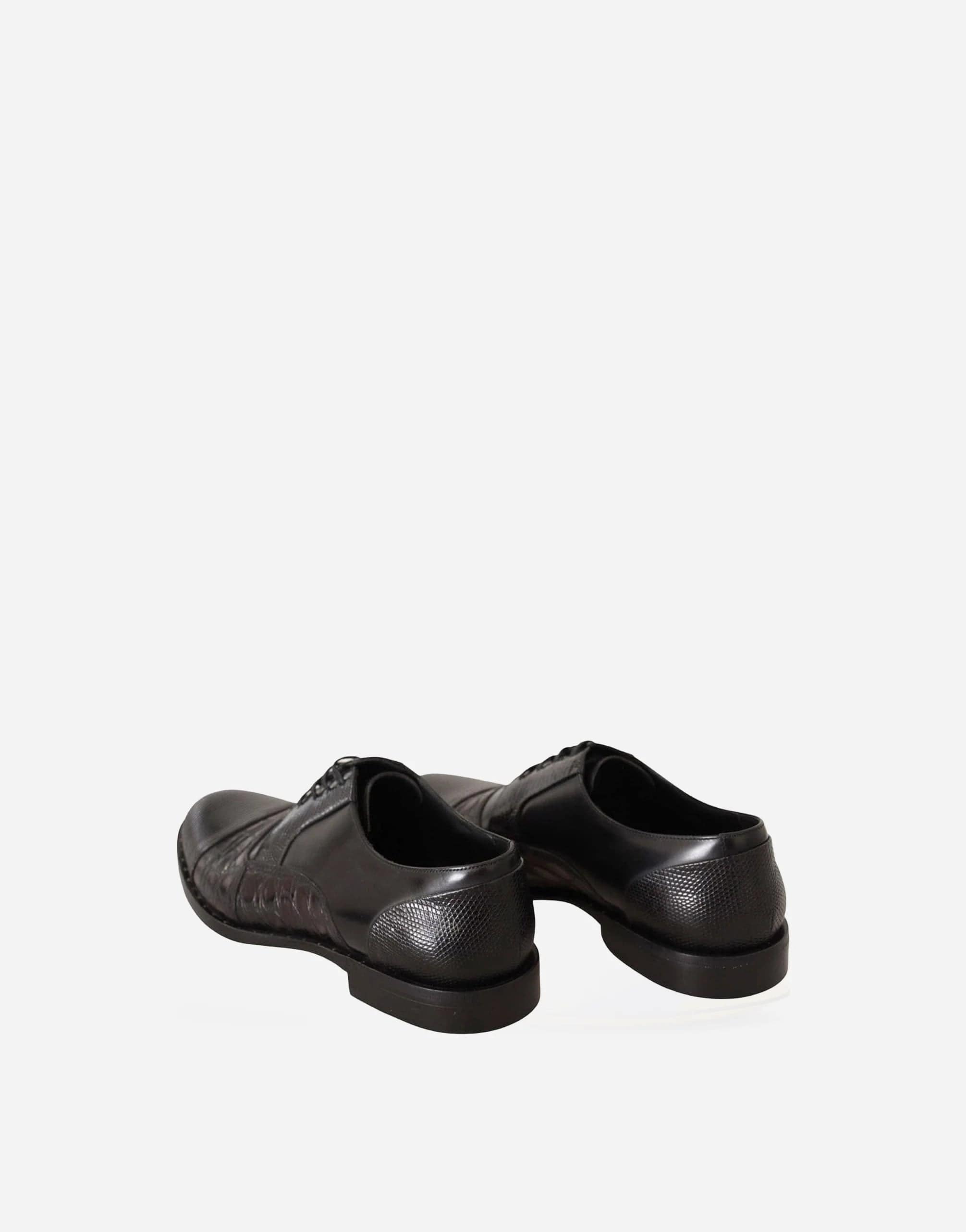 Dolce 
Gabbana Exotic-Print Derby Shoes