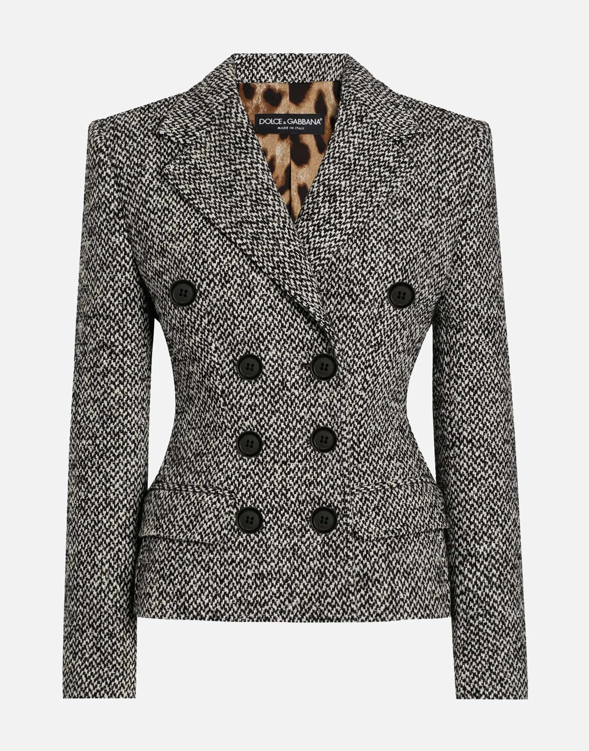Dolce 
Gabbana Double-Breasted Wool-Blend Jacket