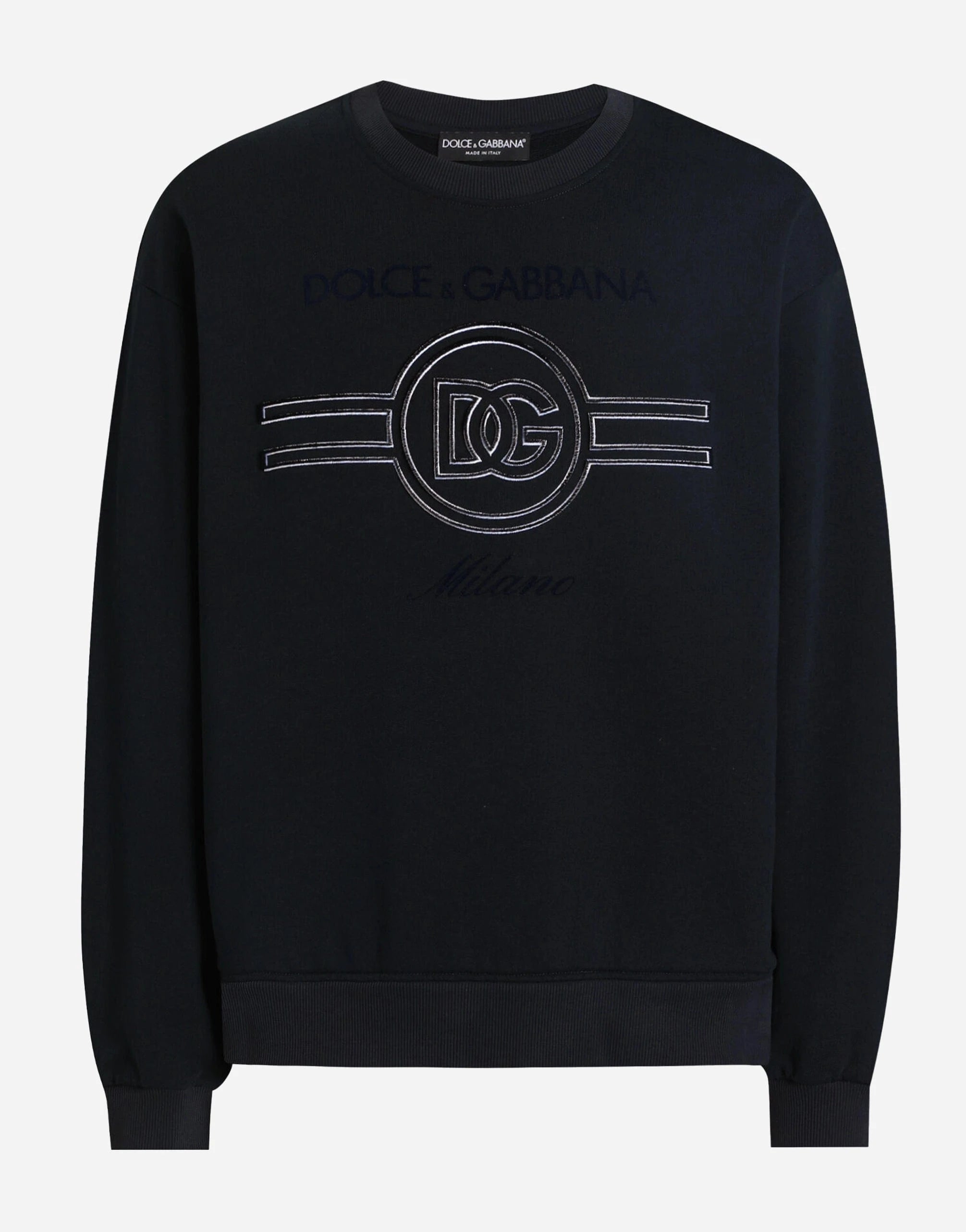 Dolce 
Gabbana Embroidered Long-Sleeved Sweatshirt