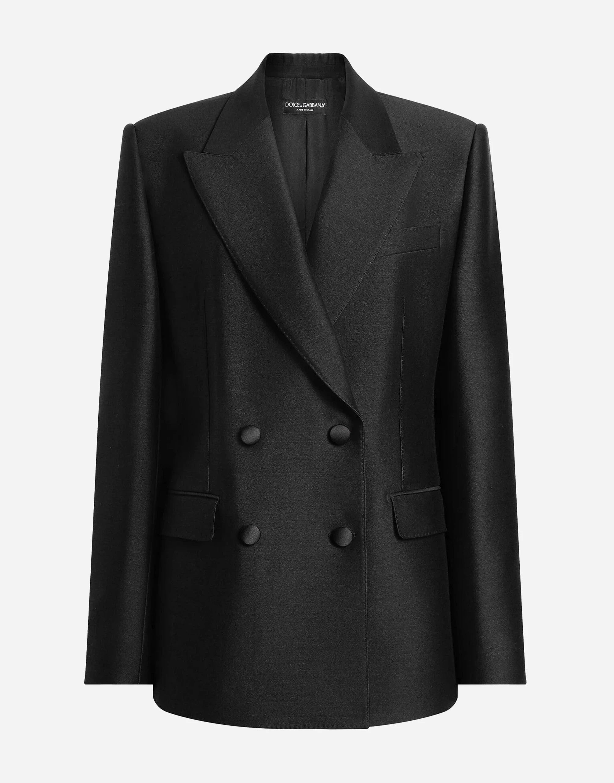 Dolce 
Gabbana Faille Double-Breasted Jacket