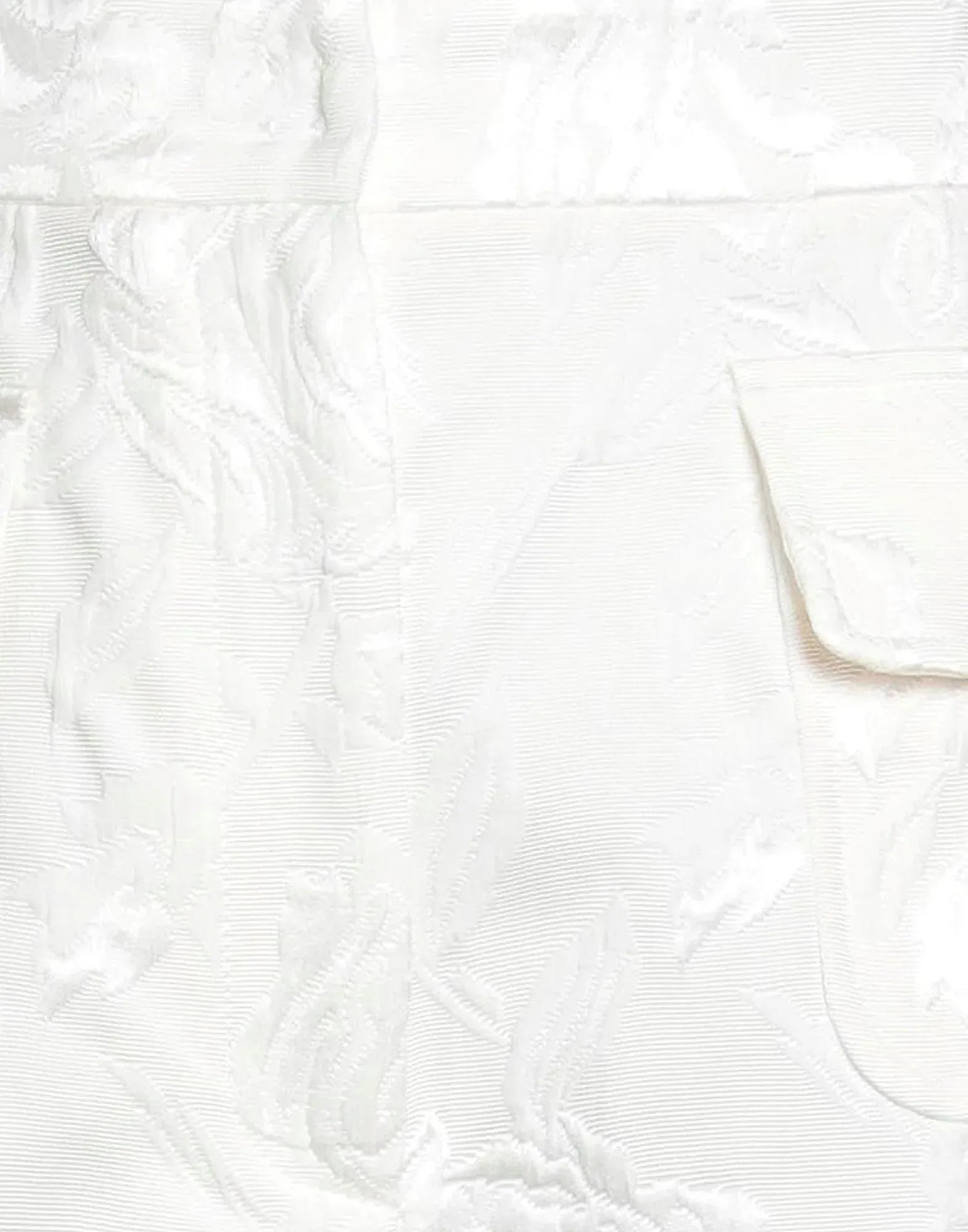 Dolce 
Gabbana Floral Jacquard Skirt With Rose Buttons