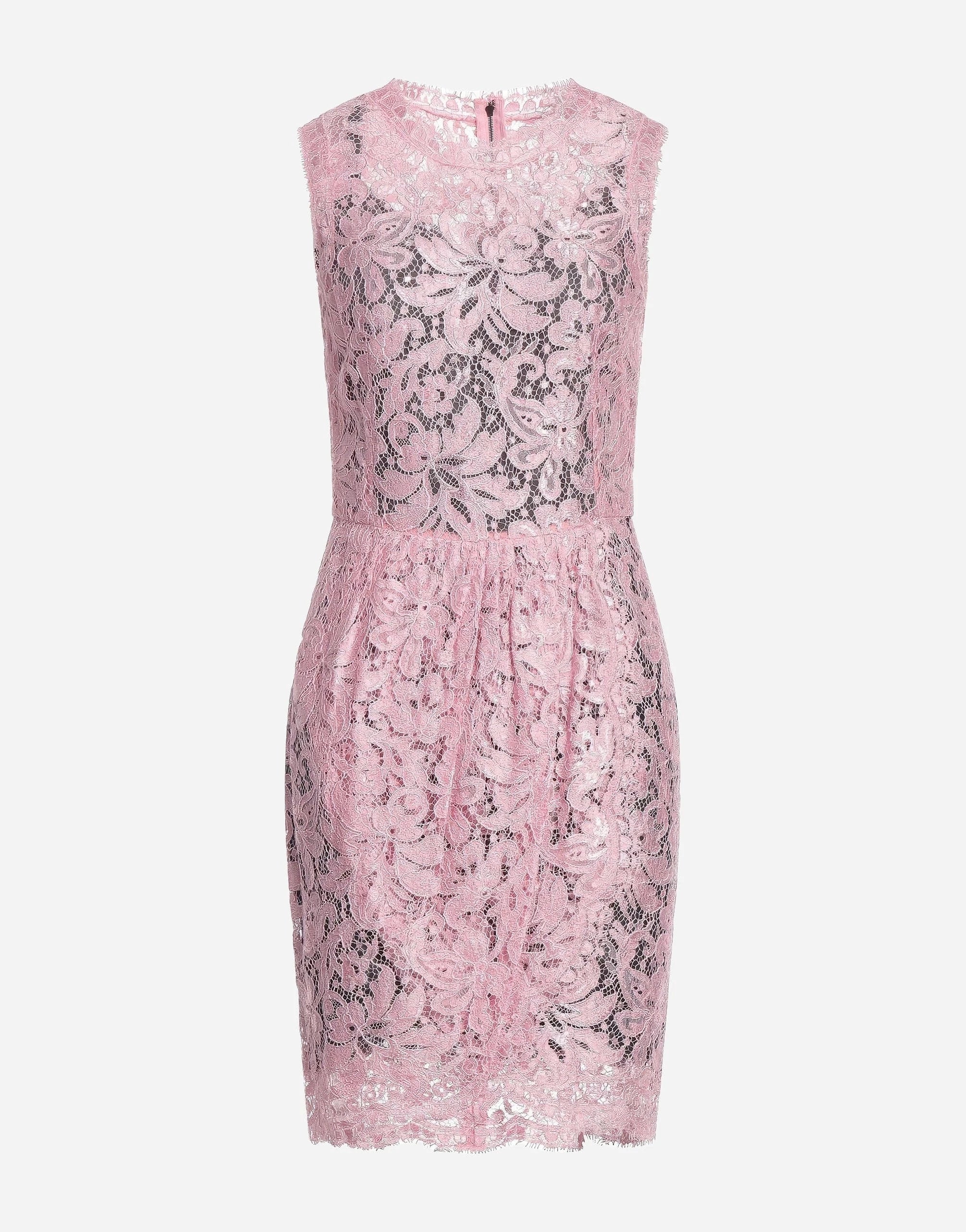Dolce 
Gabbana Floral Lace Sleeveless Minidress