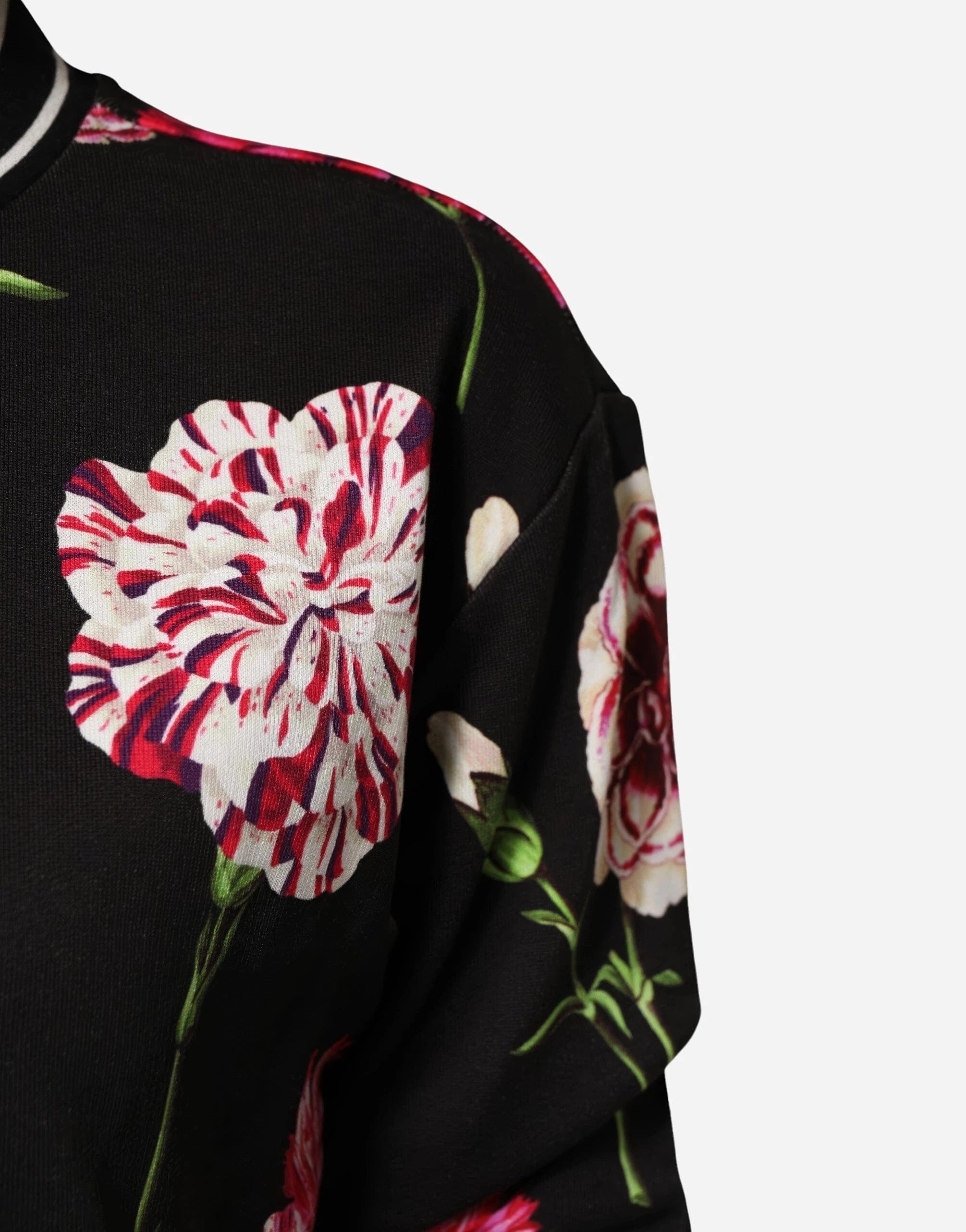 Dolce 
Gabbana Floral-Print Cotton Sweater