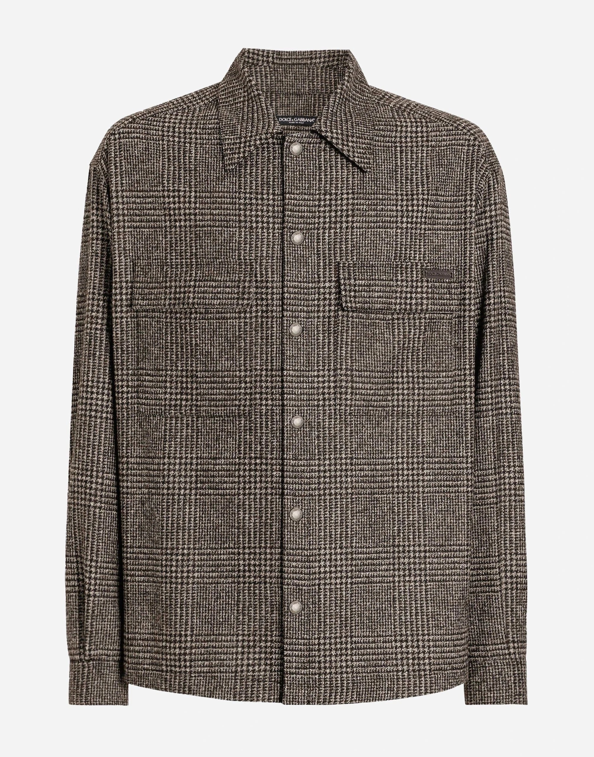 Dolce 
Gabbana Glen Plaid Shirt