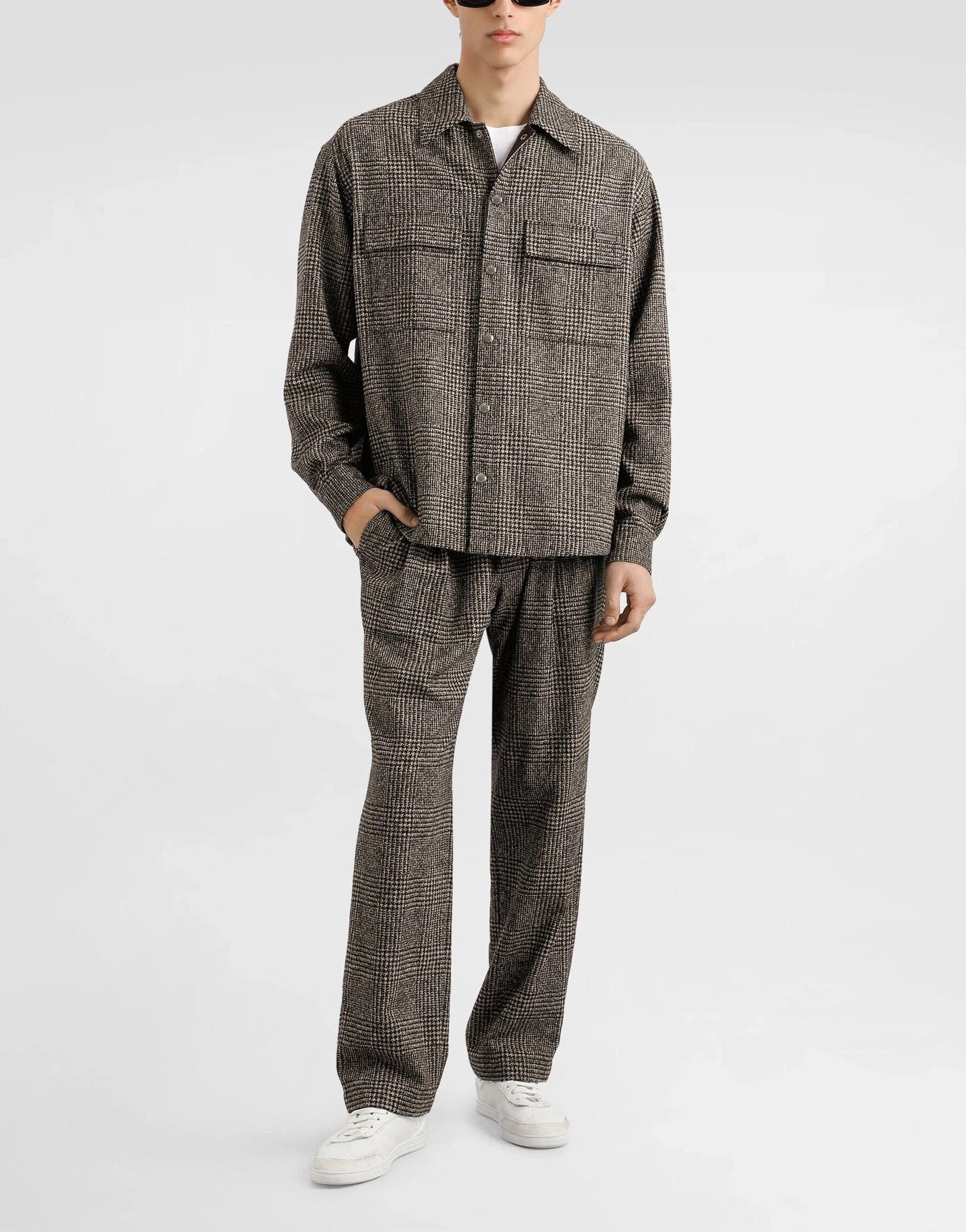 Dolce 
Gabbana Glen Plaid Shirt