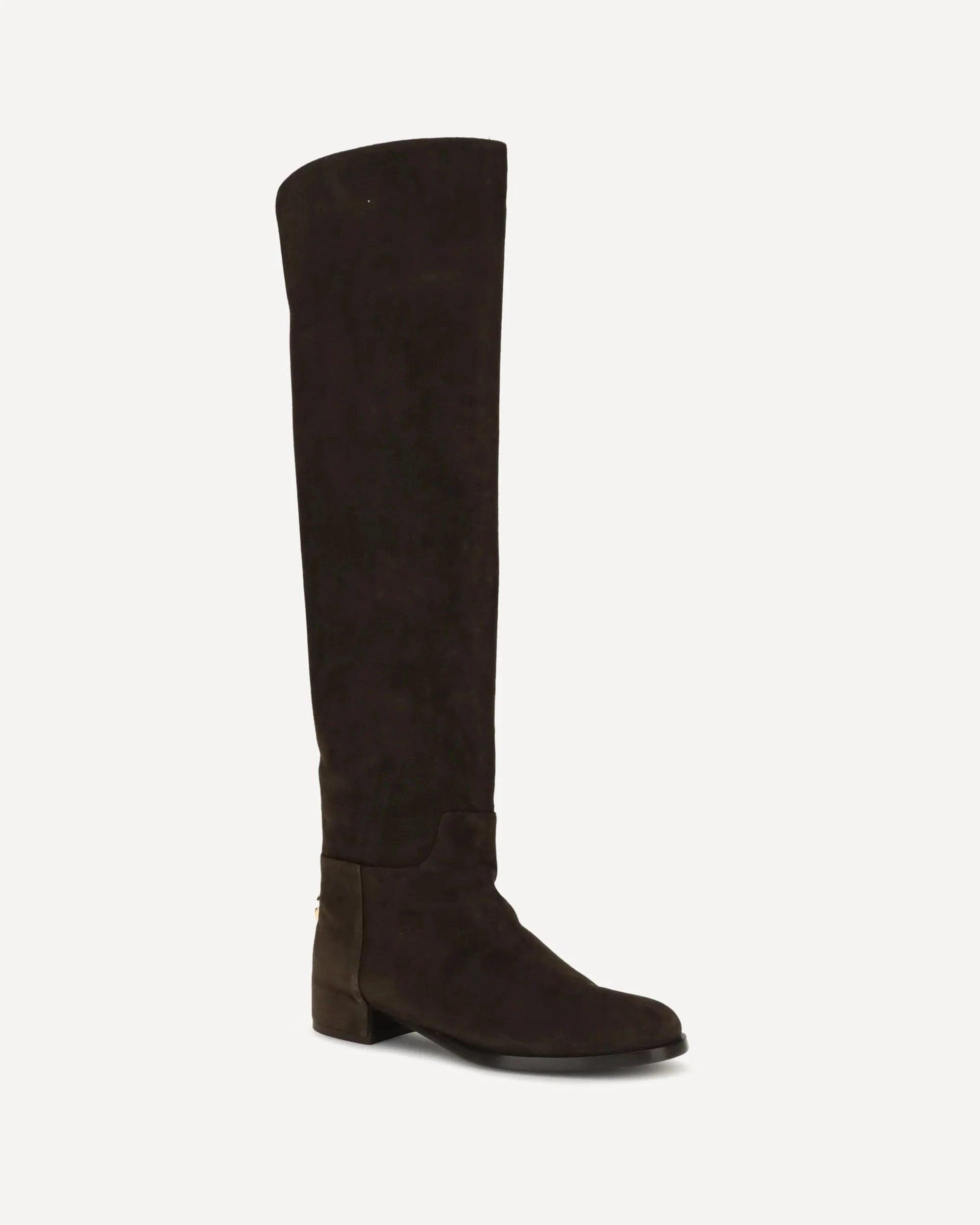 Dolce 
Gabbana High Suede Boots