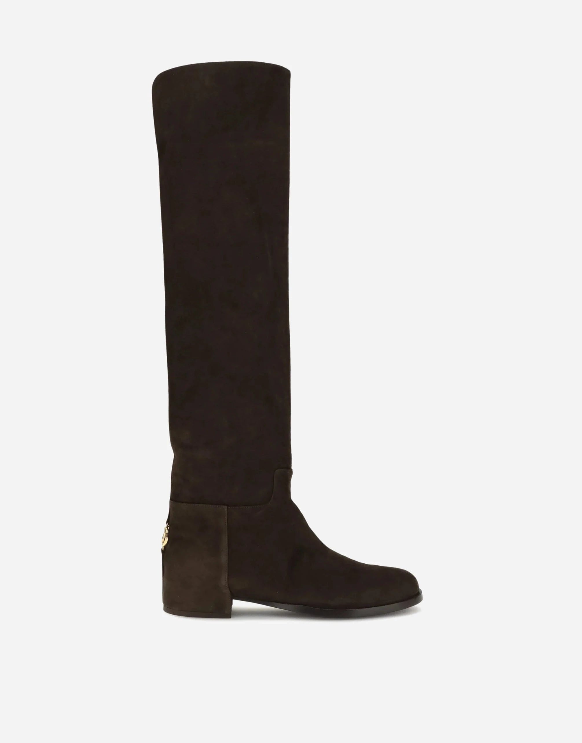 Dolce 
Gabbana High Suede Boots