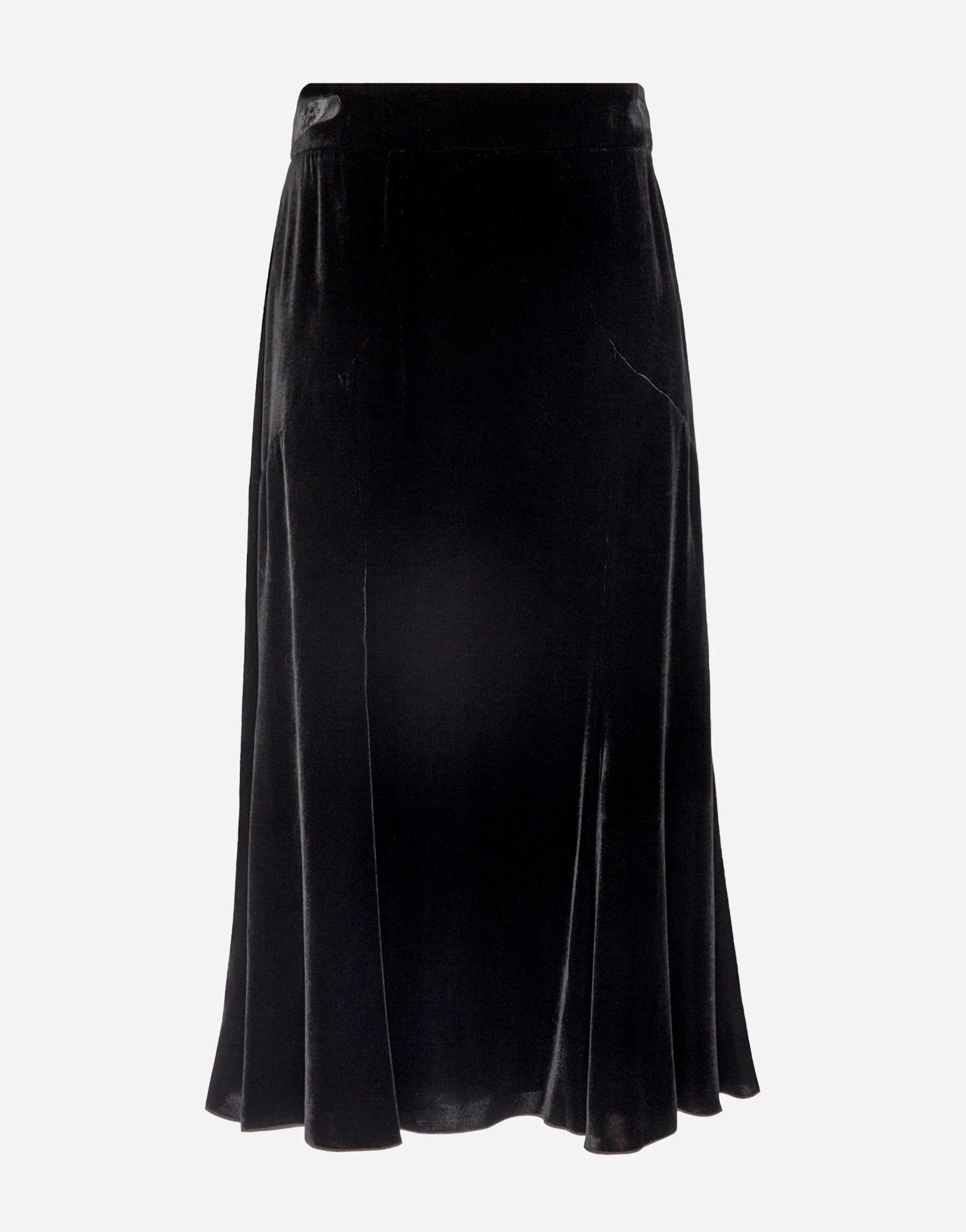 Dolce 
Gabbana High-Waist Flared Midi Skirt