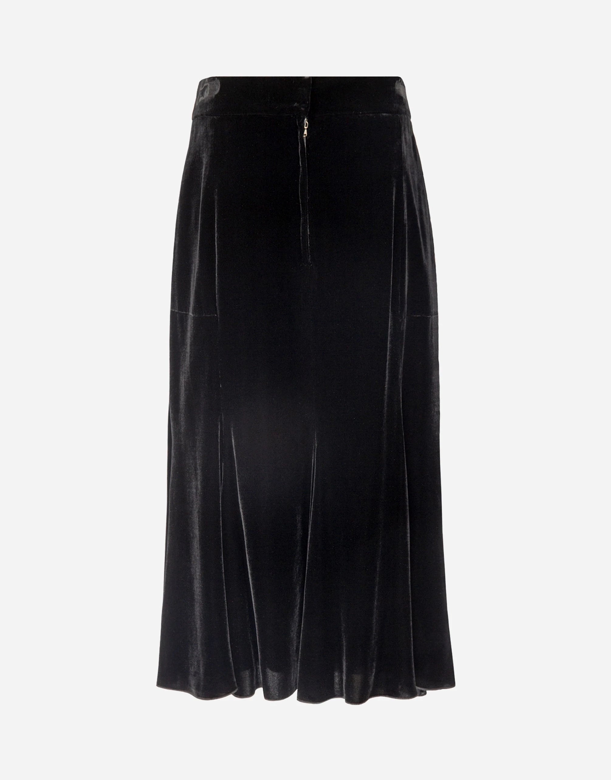 Dolce 
Gabbana High-Waist Flared Midi Skirt