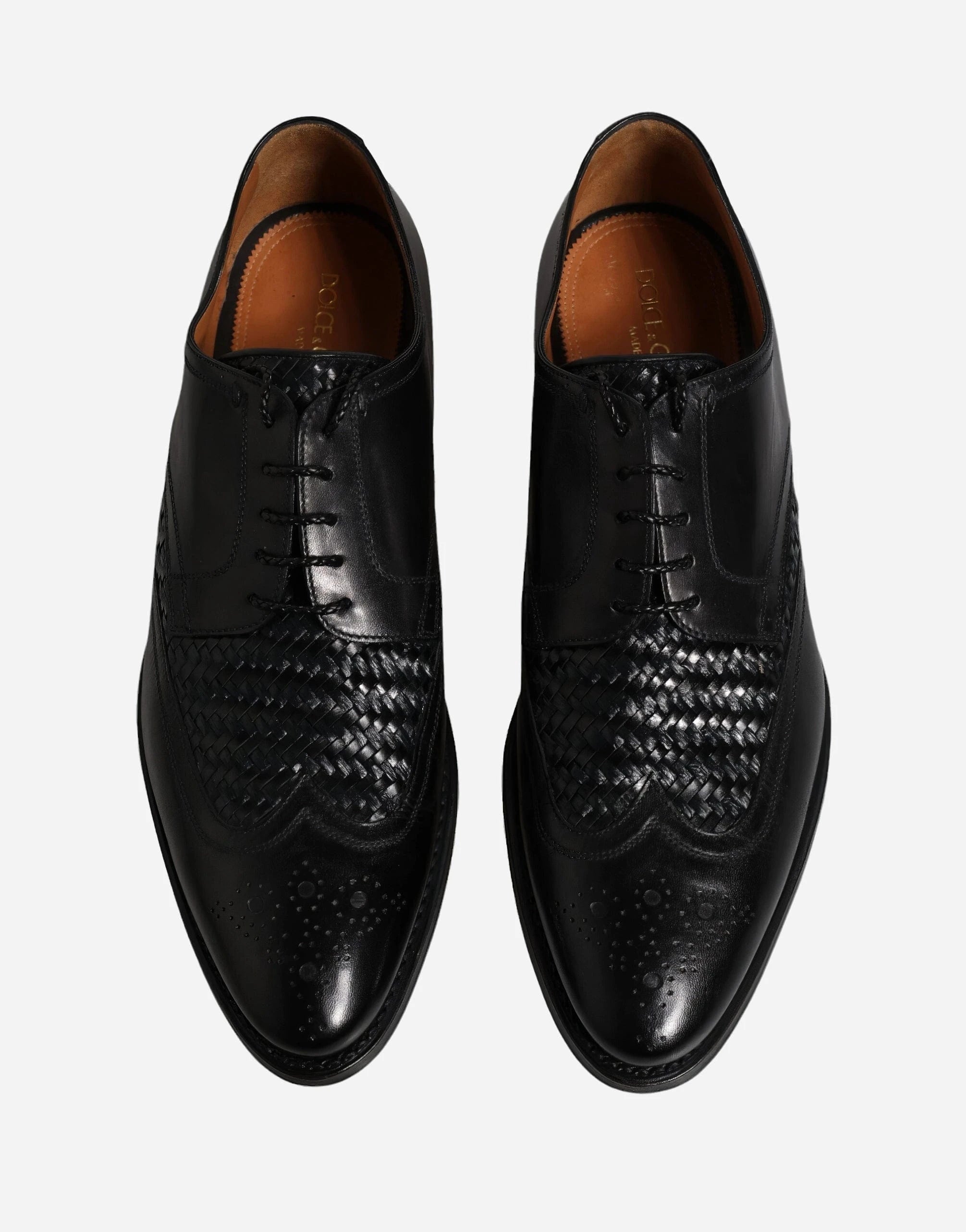 Dolce 
Gabbana Leather Derby Shoes