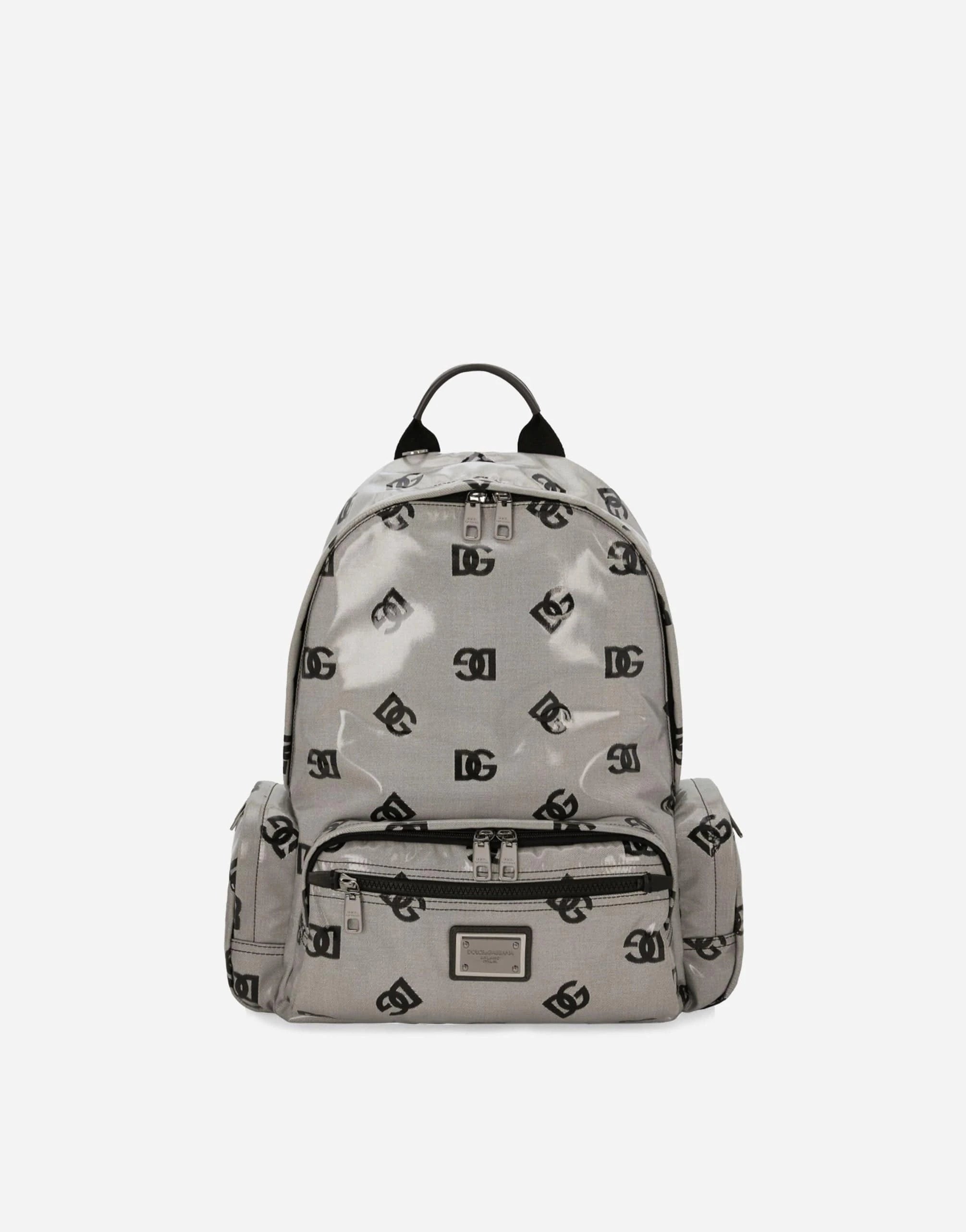 Dolce 
Gabbana Logo Print Backpack