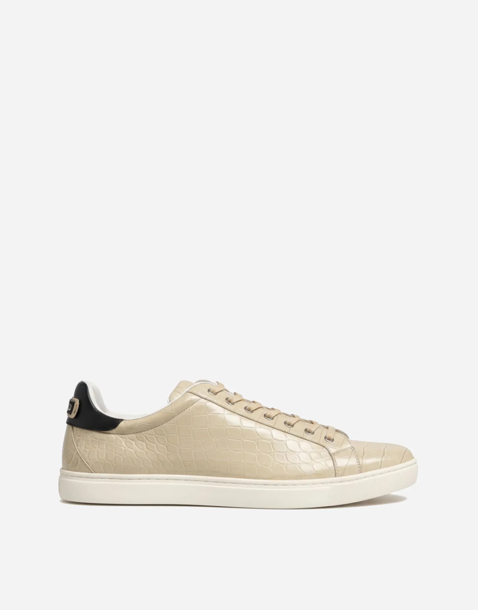 Dolce 
Gabbana London Sartoria Croc Low-Top Sneakers