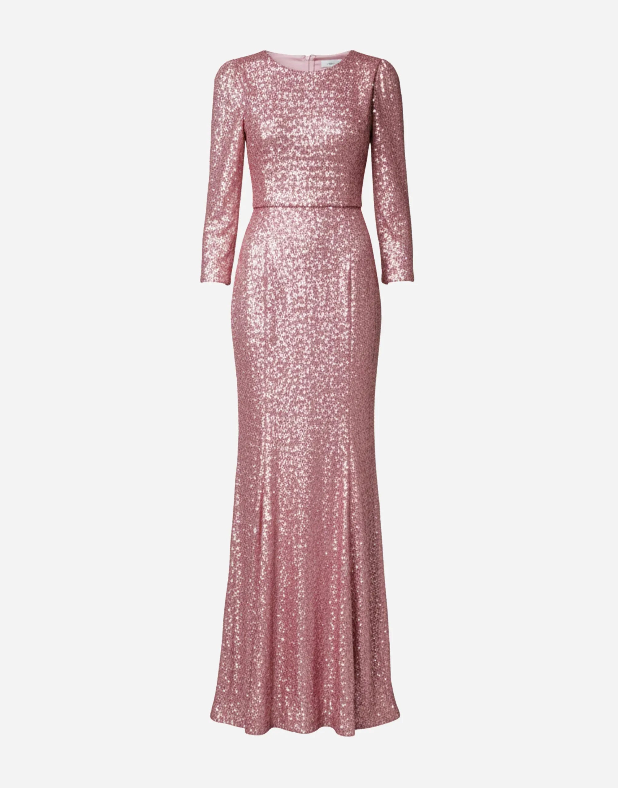 Dolce 
Gabbana Luminous Rose Sequin Maxi Dress