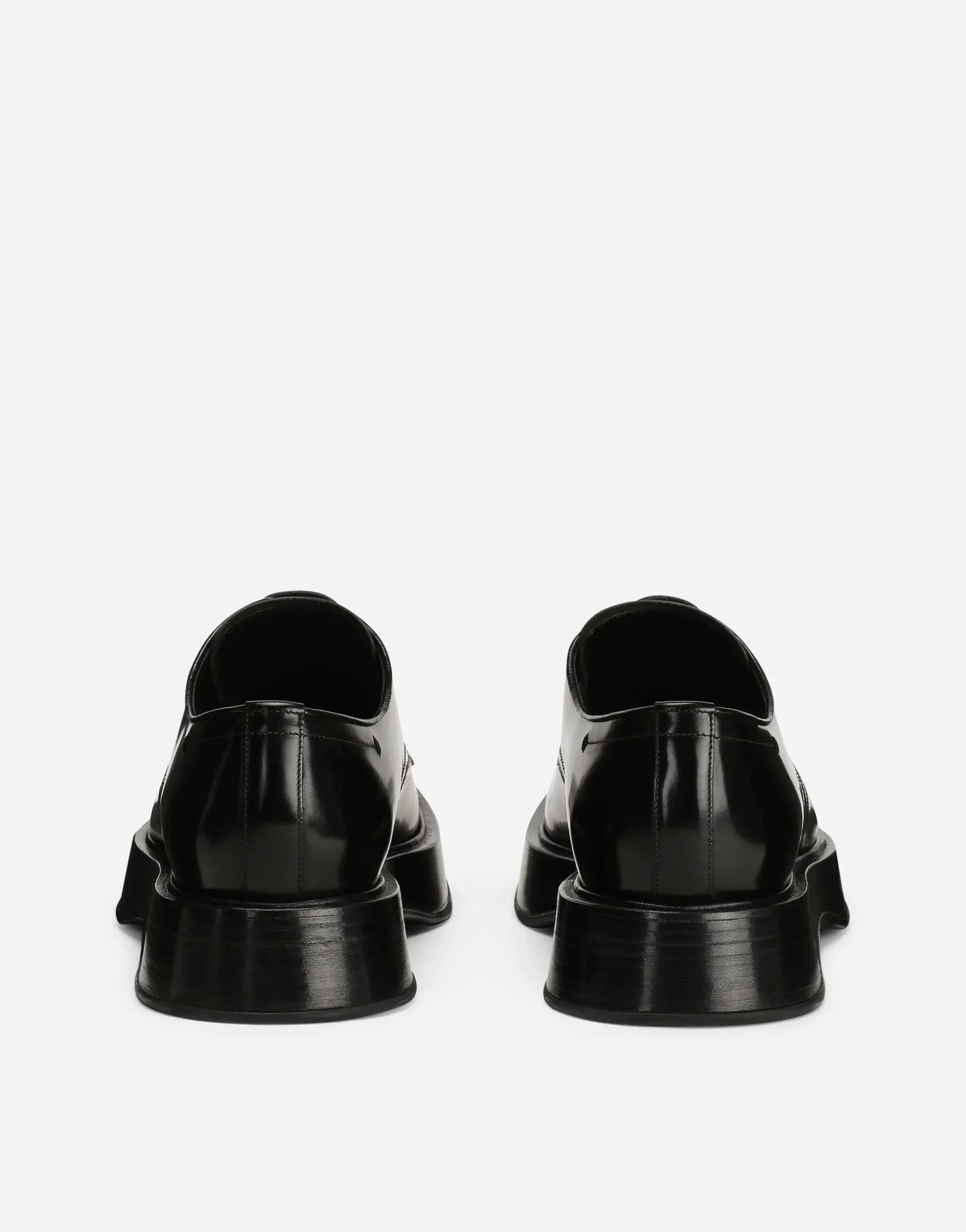 Dolce 
Gabbana Michelangelo Logo-Plaque Derby Shoes