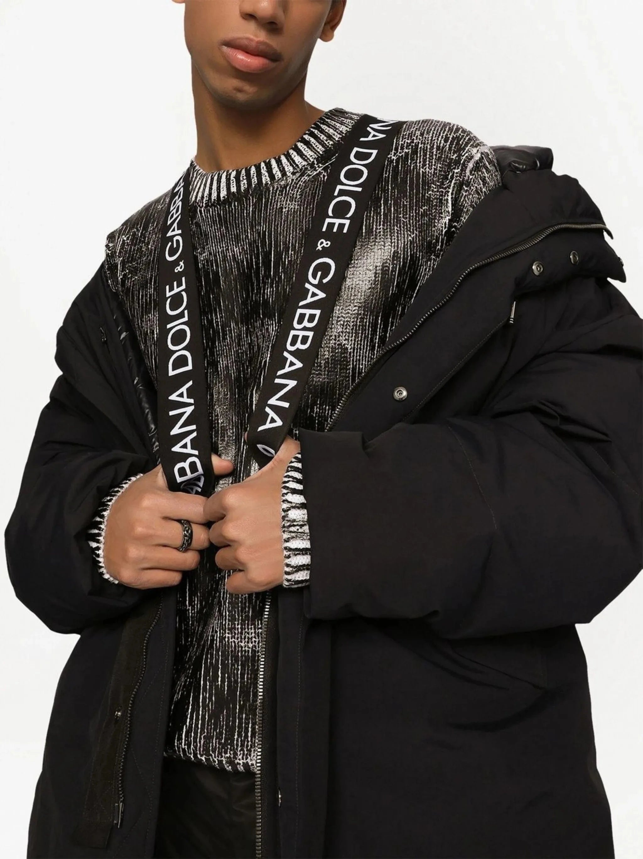 Dolce 
Gabbana Padded Parka Coat