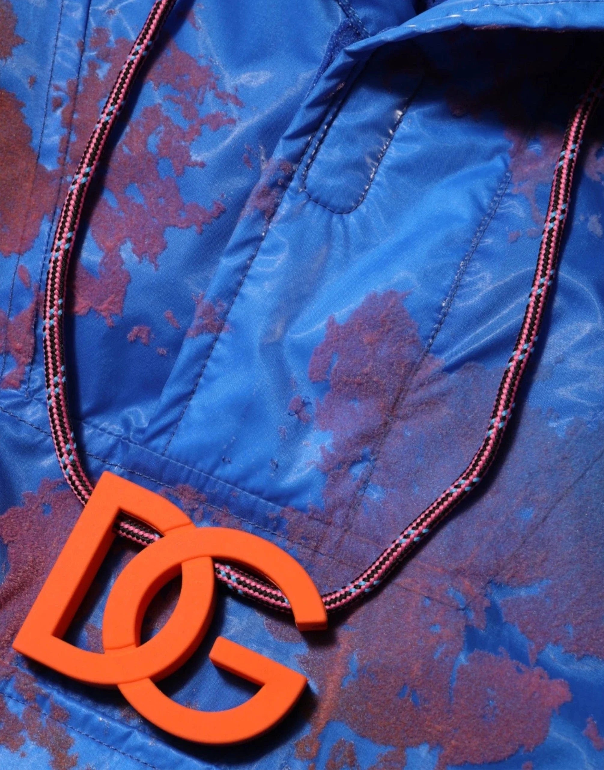 Dolce 
Gabbana Dolce 
Gabbana Paint Splatter Hooded Anorak Jacket