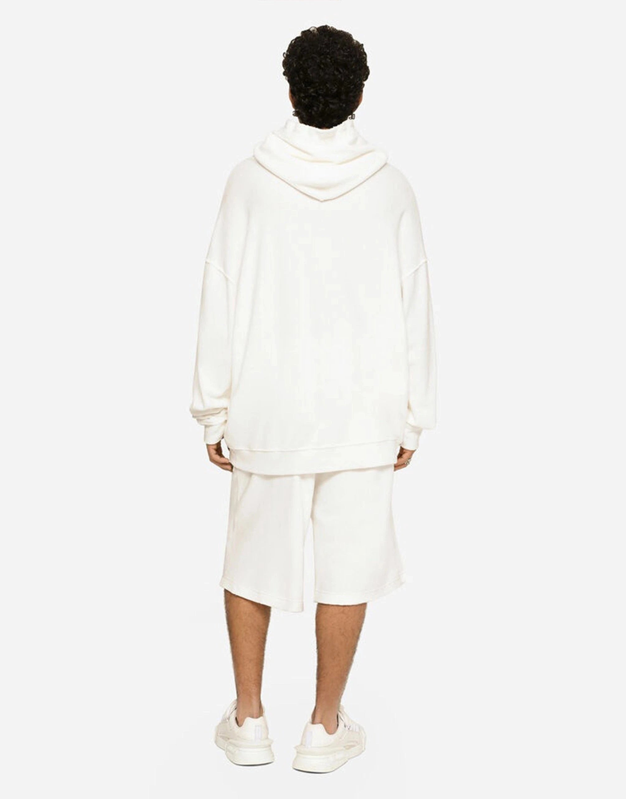 Dolce 
Gabbana Plaque-Logo Jersey Terry Jogging Shorts