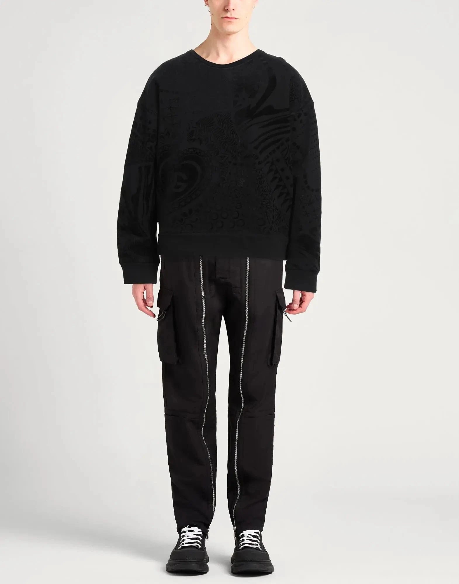 Dolce 
Gabbana Printed Crewneck Sweatshirt
