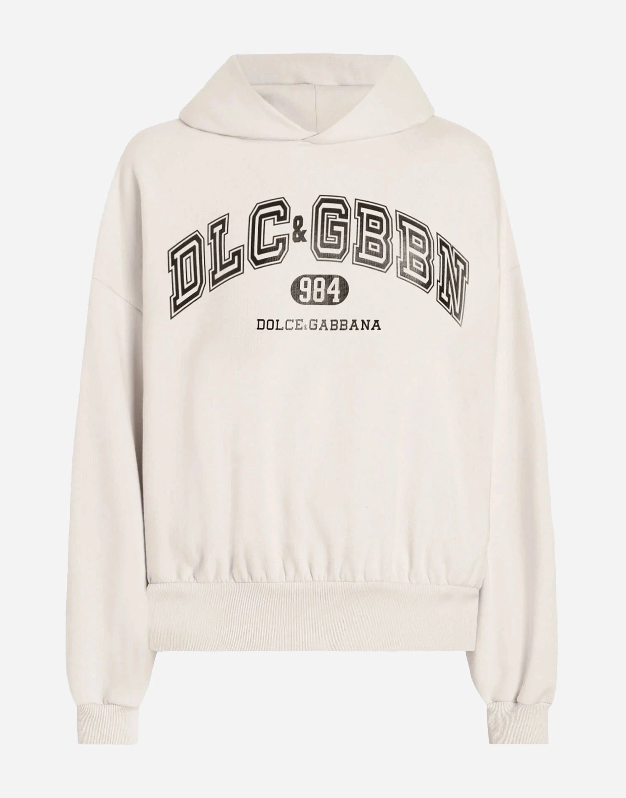 Dolce 
Gabbana Printed Jersey Cotton Hoodie
