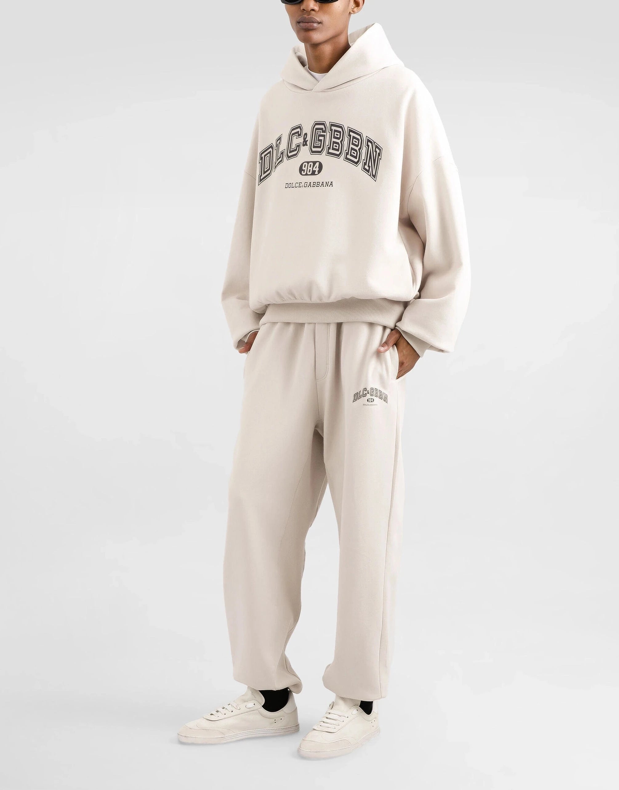 Dolce 
Gabbana Printed Jersey Cotton Hoodie