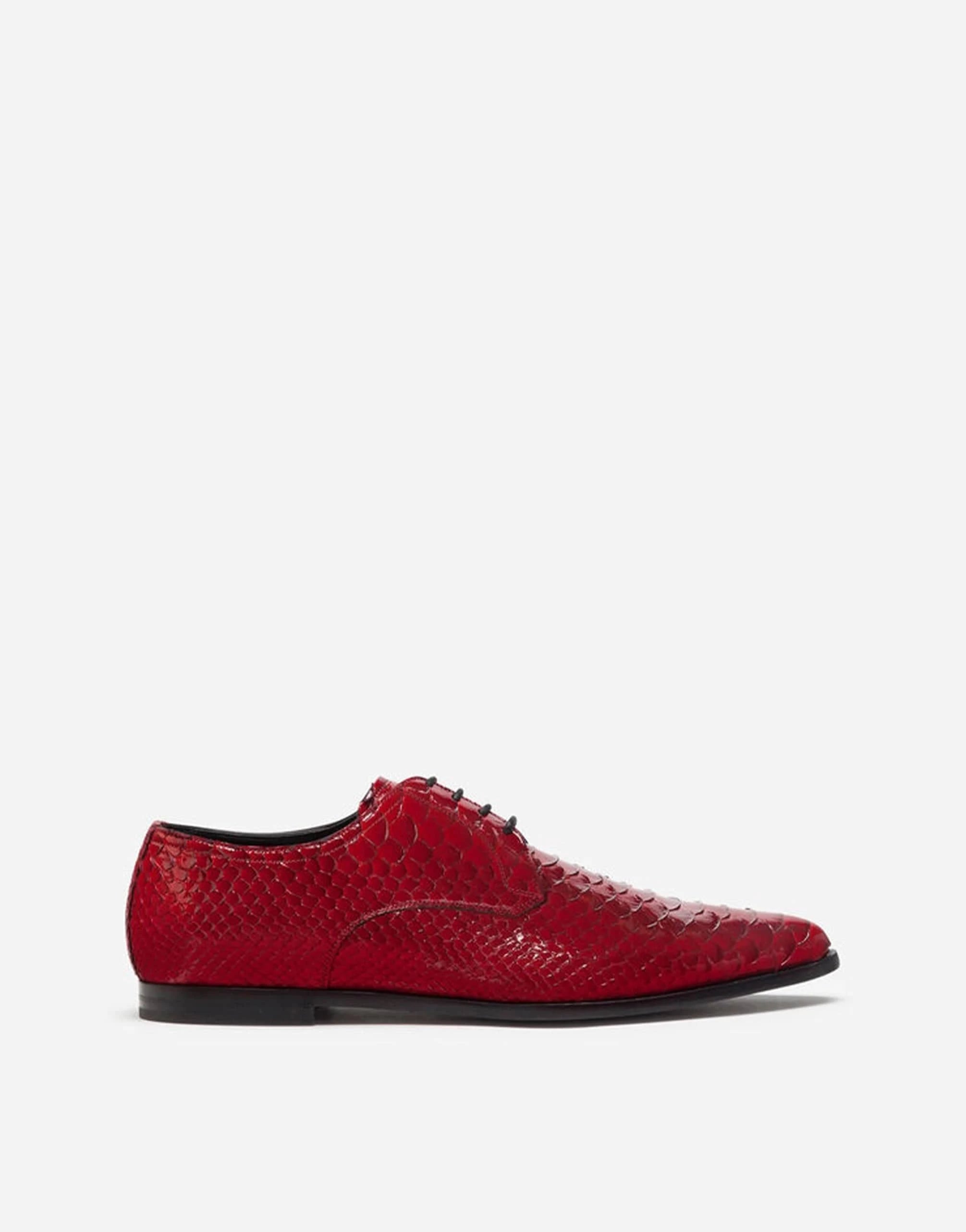 Dolce 
Gabbana Python Derby Shoes