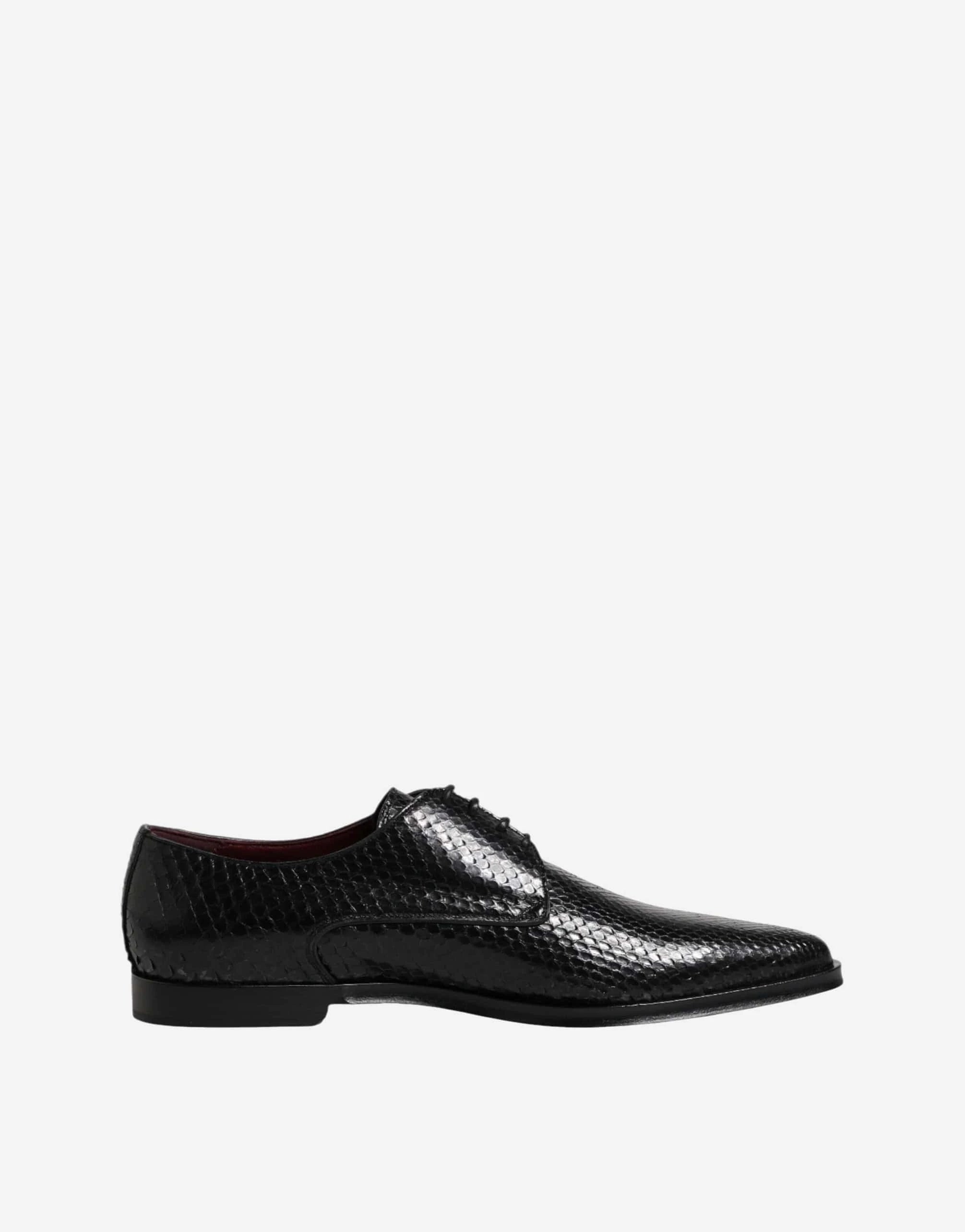 Dolce 
Gabbana Python-Leather Derby Shoes
