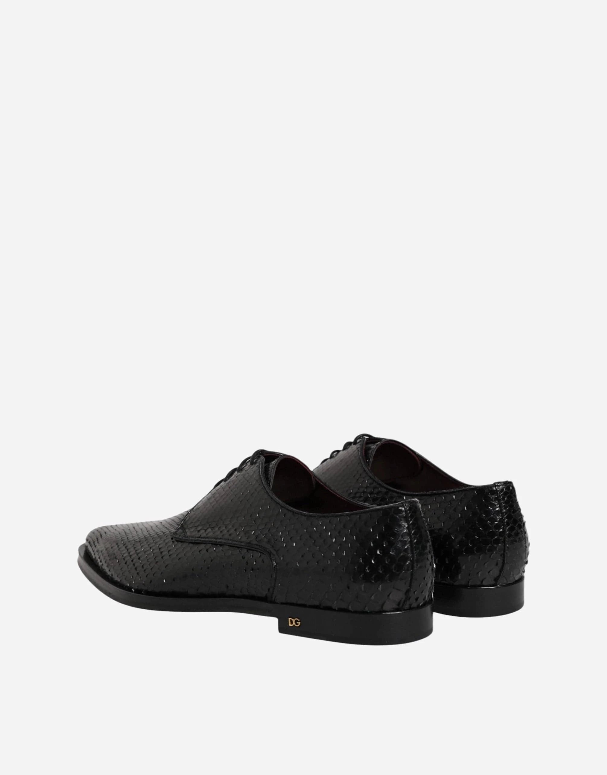 Dolce 
Gabbana Python-Leather Derby Shoes