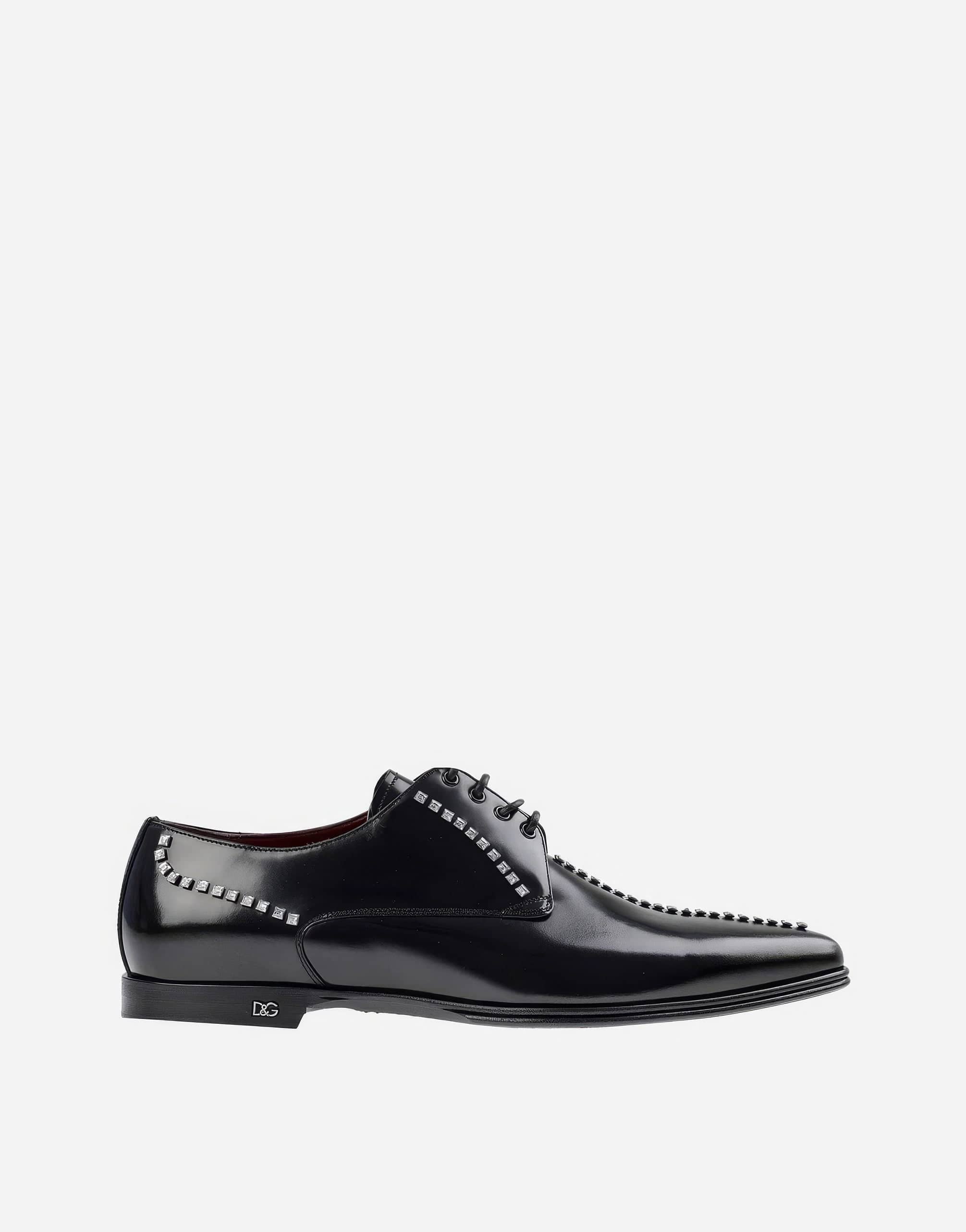 Dolce 
Gabbana Rhinestone Embellished Lace Up Shoes
