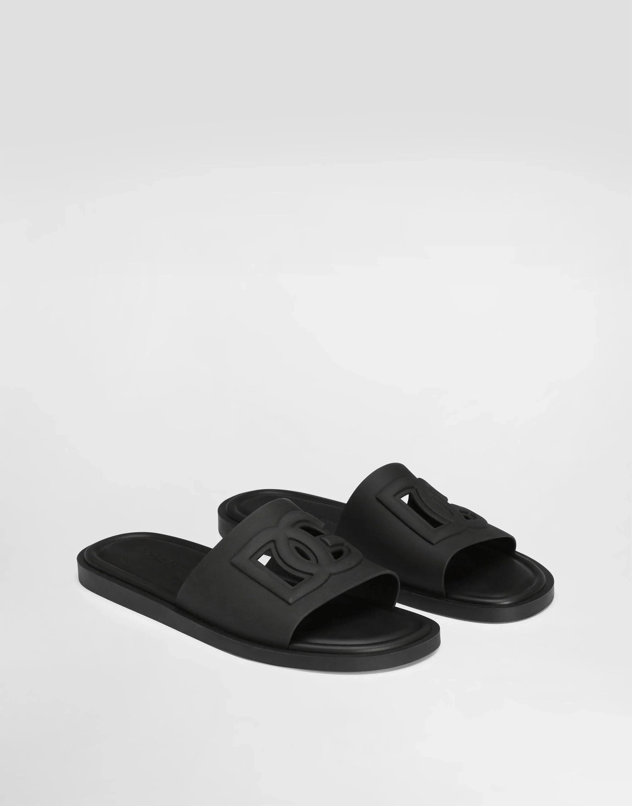 Dolce 
Gabbana Rubber Beachwear Slides