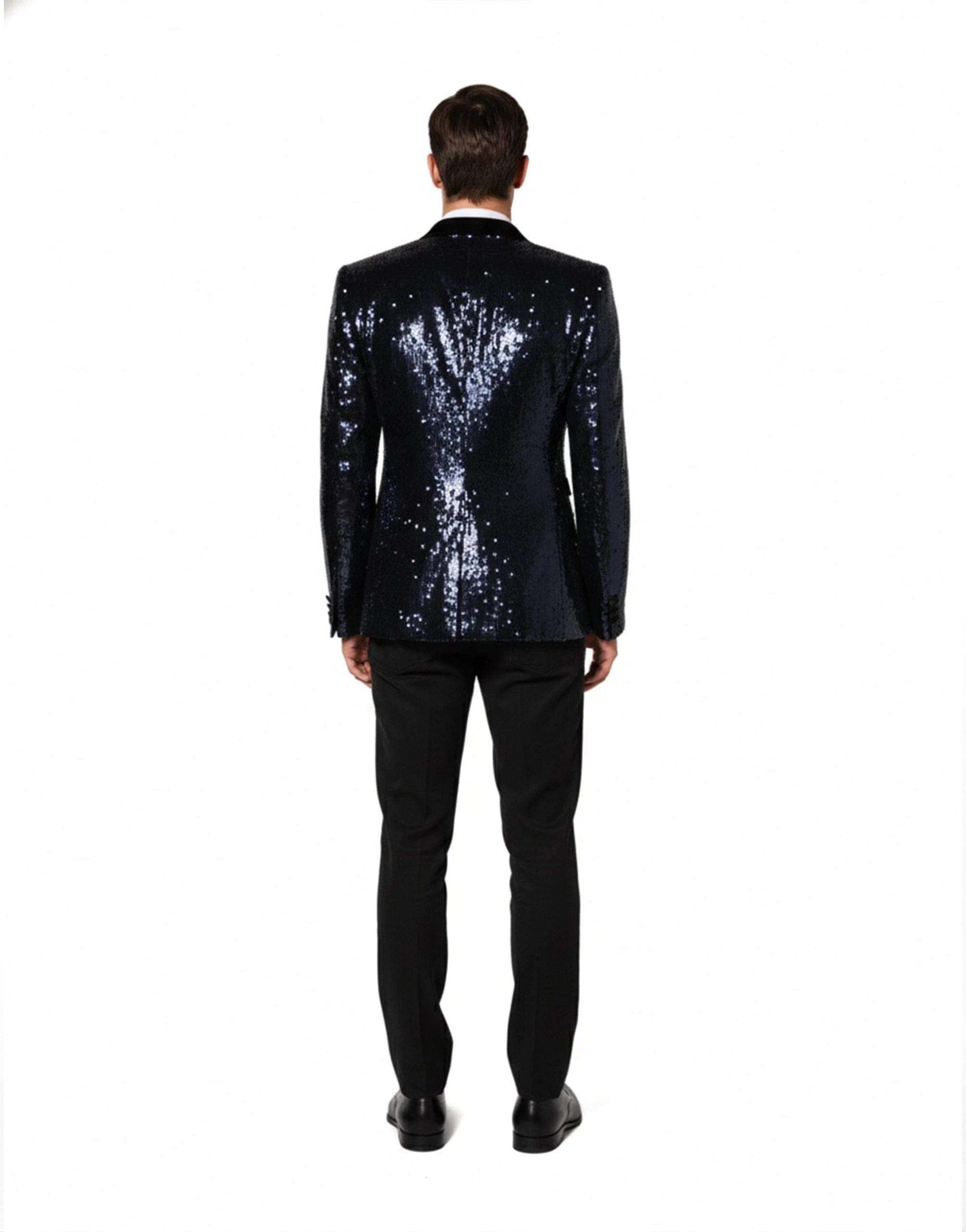 Dolce 
Gabbana Sequined SICILIA Double-Breasted Blazer