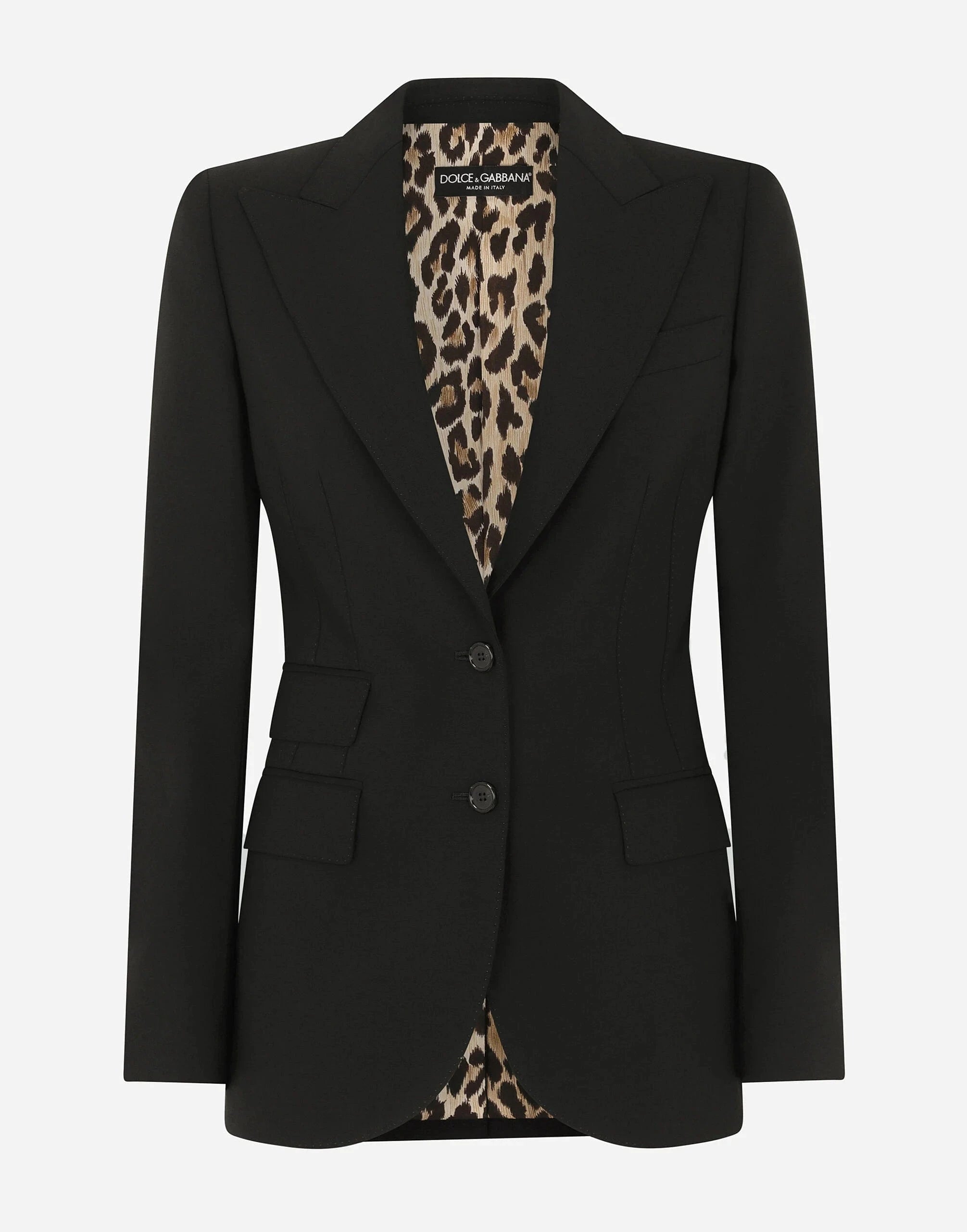 Dolce 
Gabbana Single-Breasted Wool Turlington Blazer