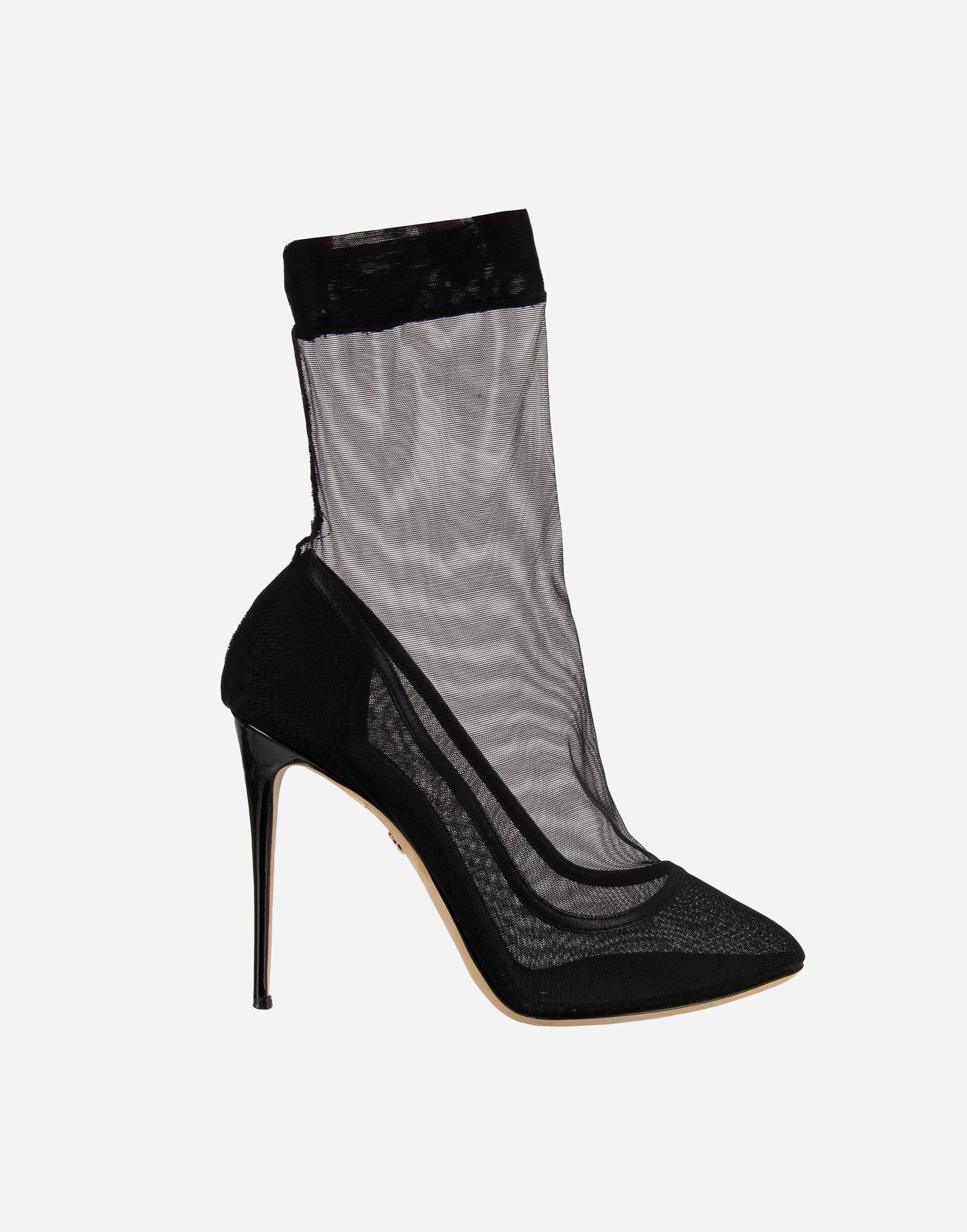 Dolce 
Gabbana Stretch Tulle Ankle Booties