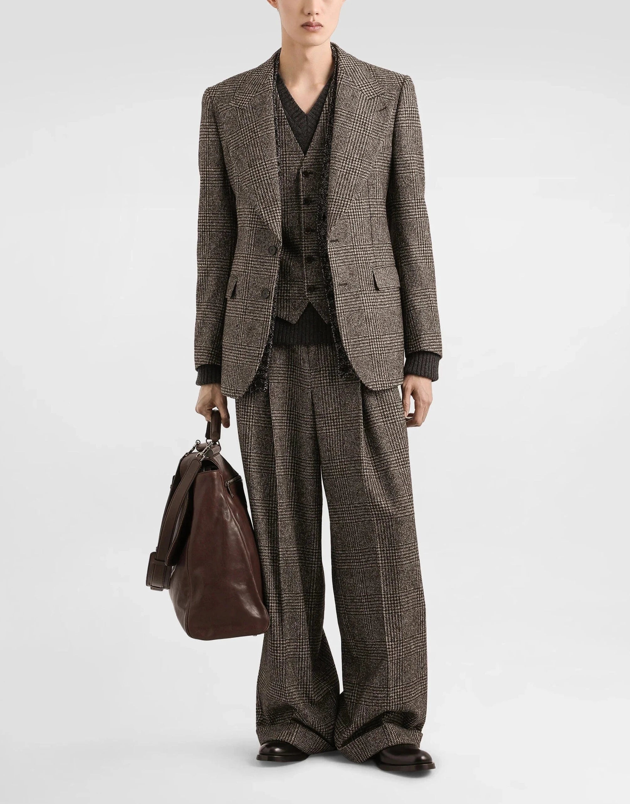 Dolce 
Gabbana V-Neck Wool Sweater