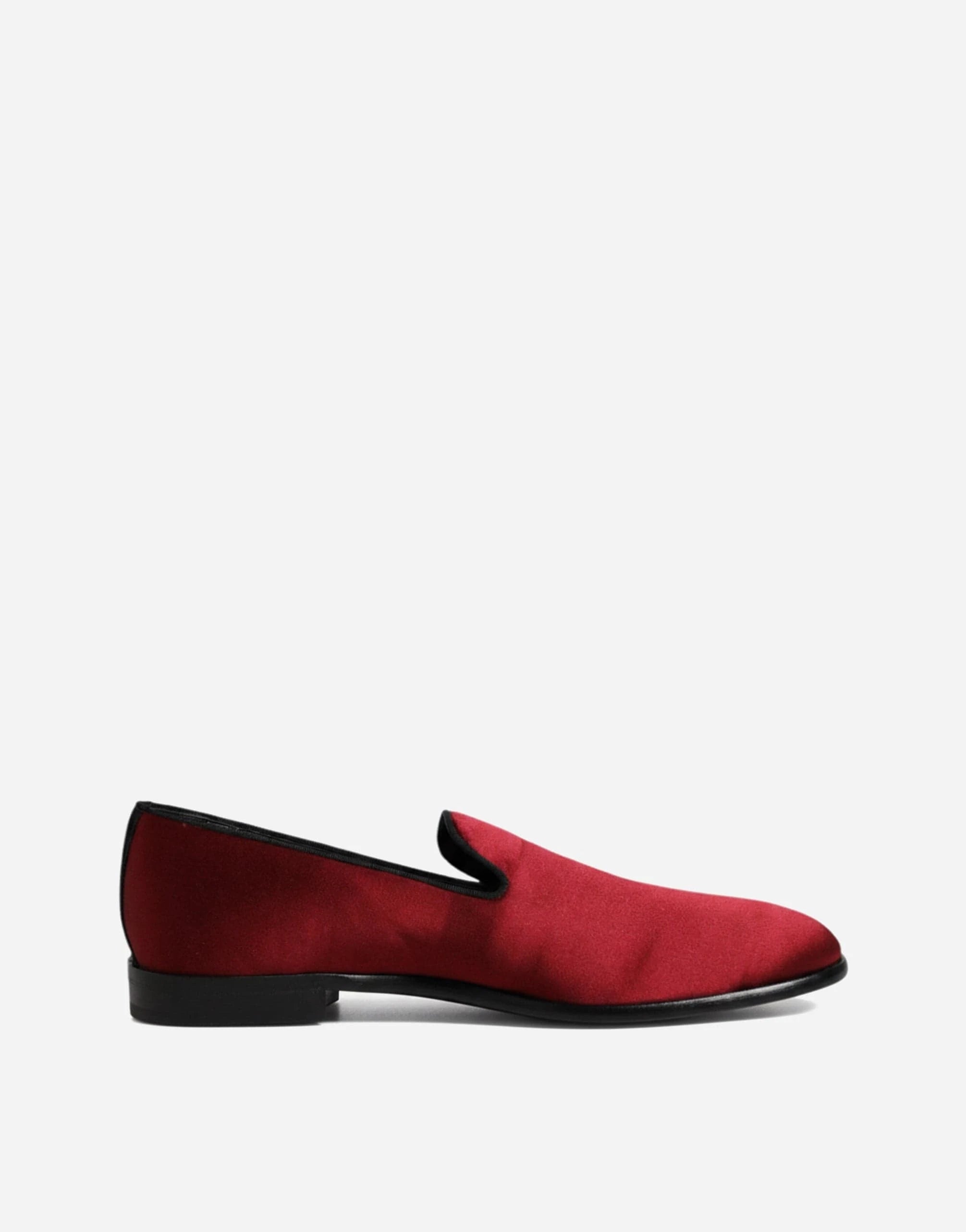 Dolce 
Gabbana Velvet Slip-On Loafers