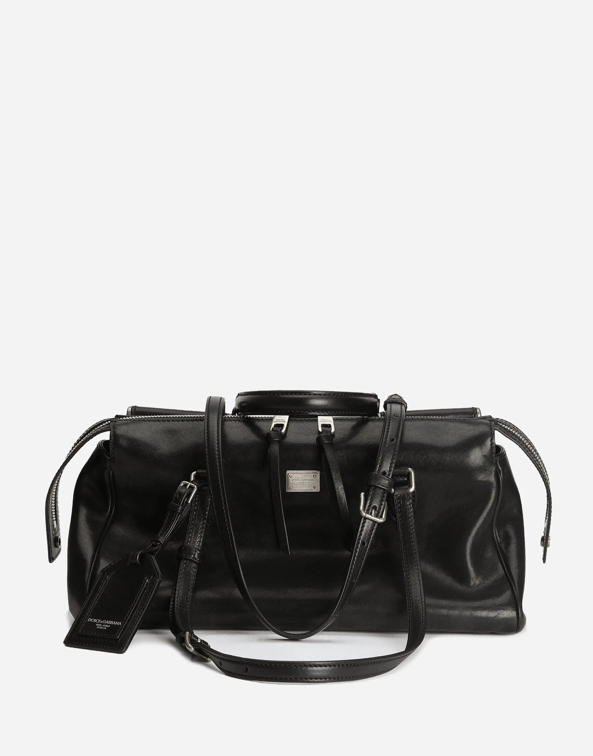 Dolce 
Gabbana Vittoria Leather Tote Bag